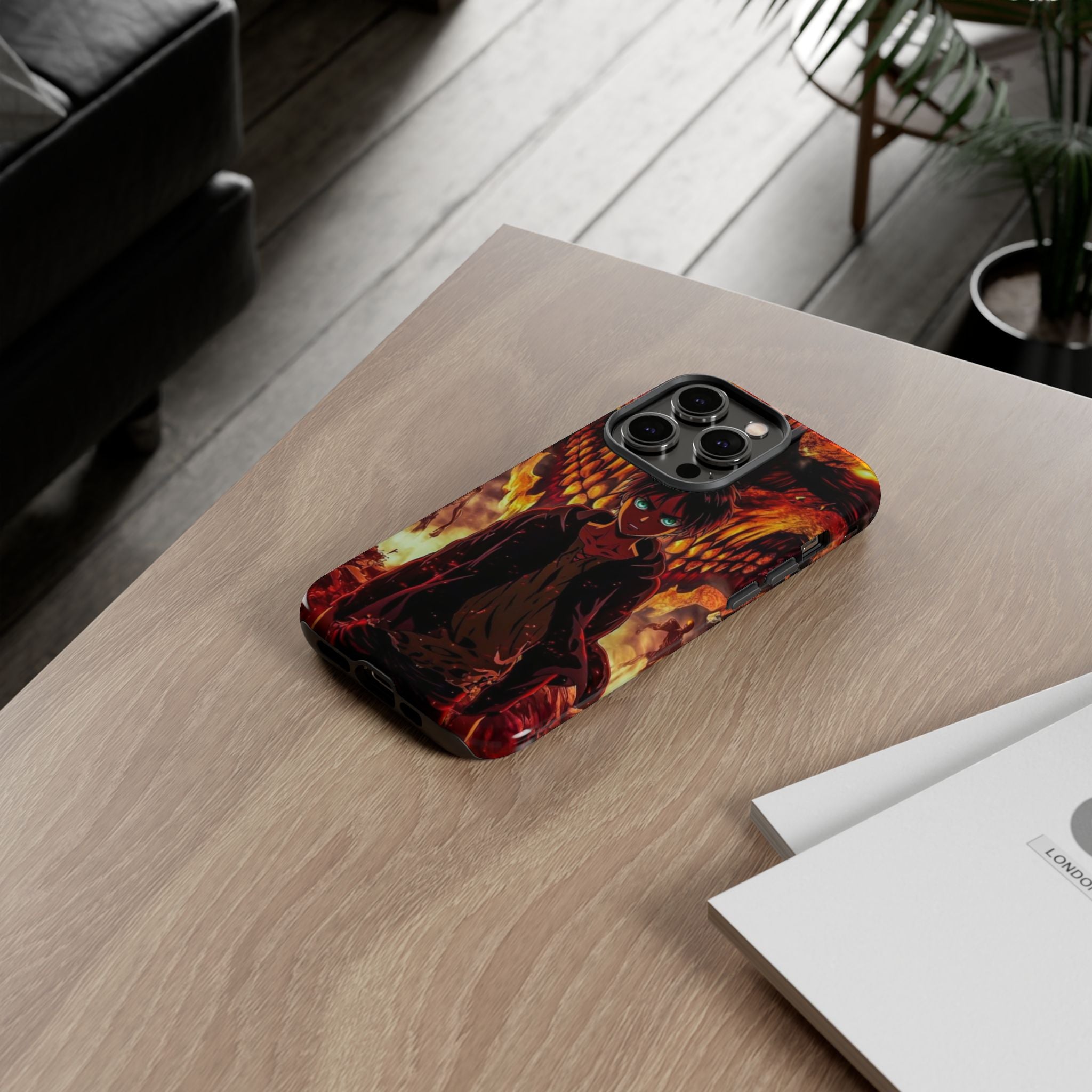 Eren Yeager Phone Case — Tough Cases Anime Protective Cover