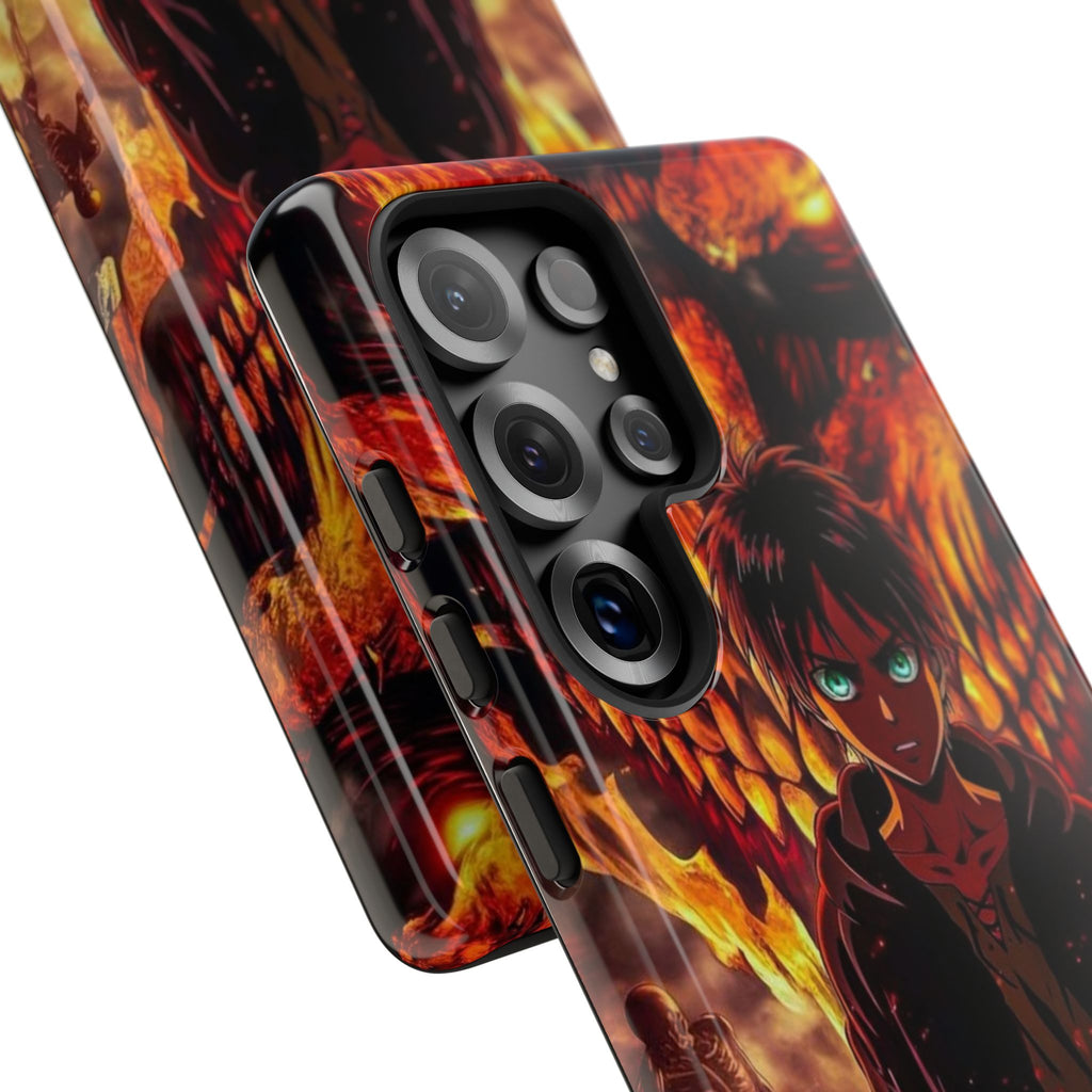 Eren Yeager Phone Case — Tough Cases Anime Protective Cover