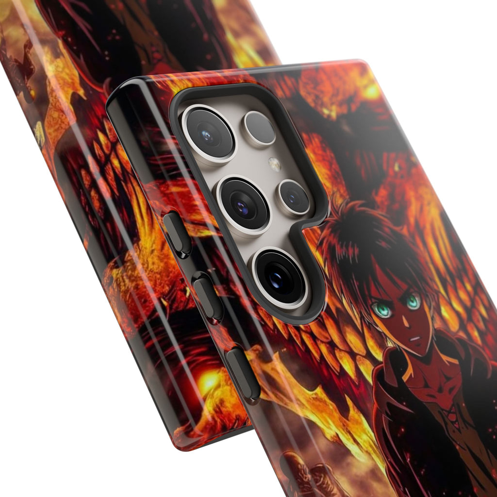 Eren Yeager Phone Case — Tough Cases Anime Protective Cover
