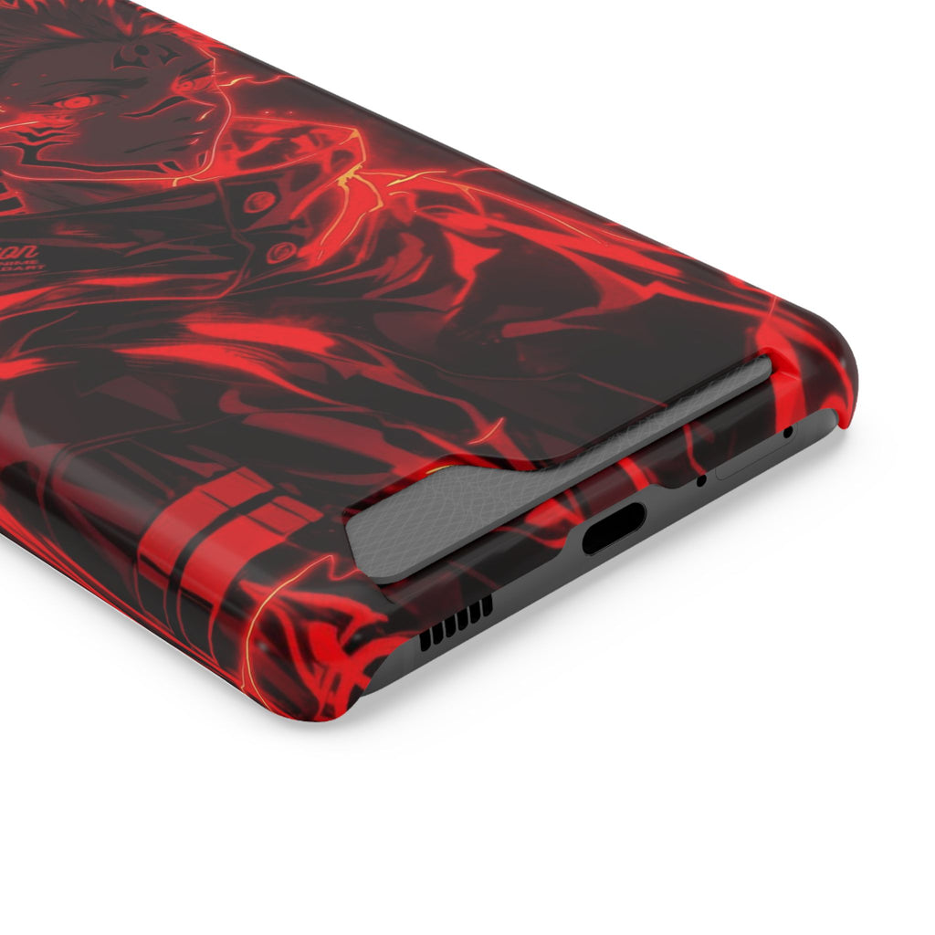 Phone Case With Card Holder Animie style