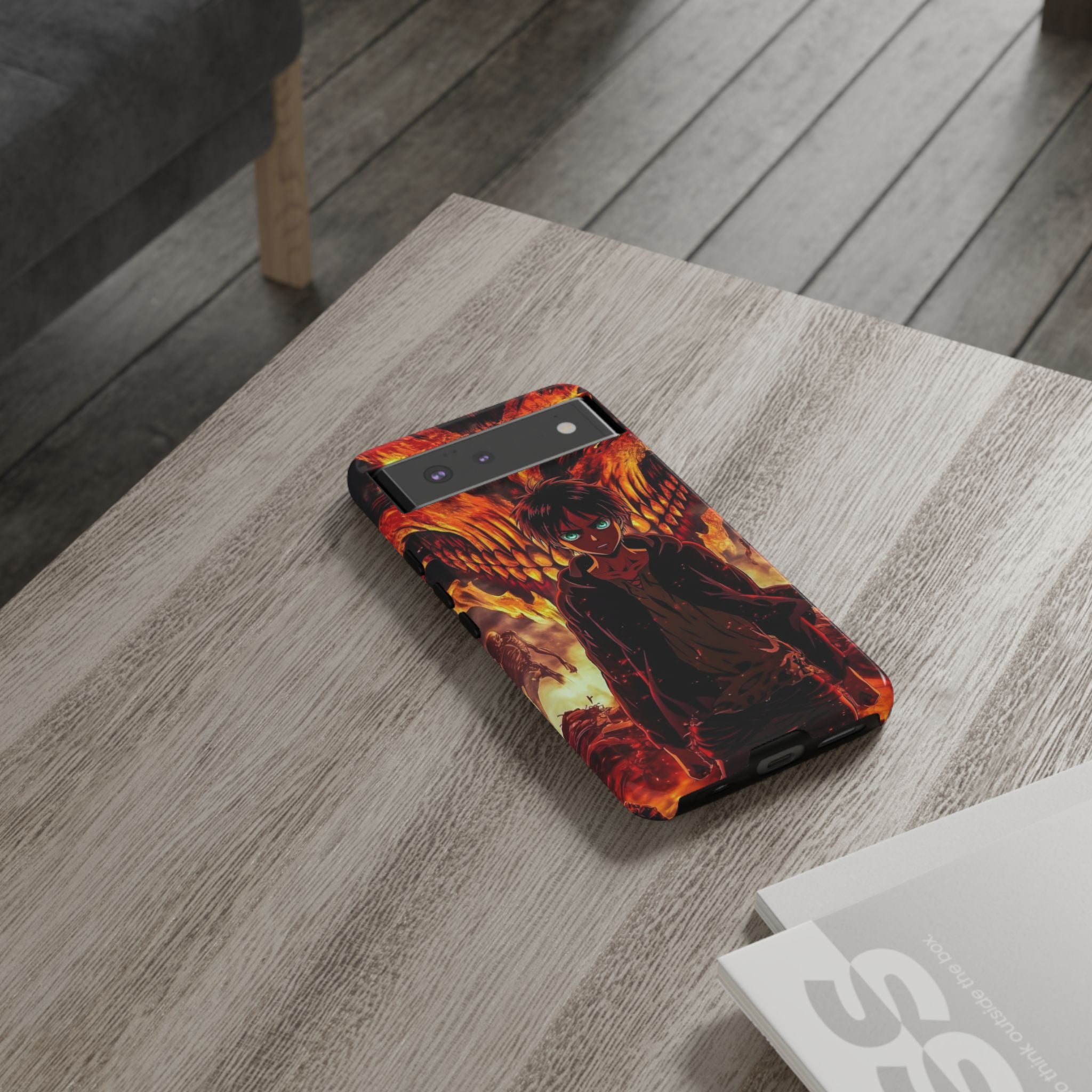 Eren Yeager Phone Case — Tough Cases Anime Protective Cover