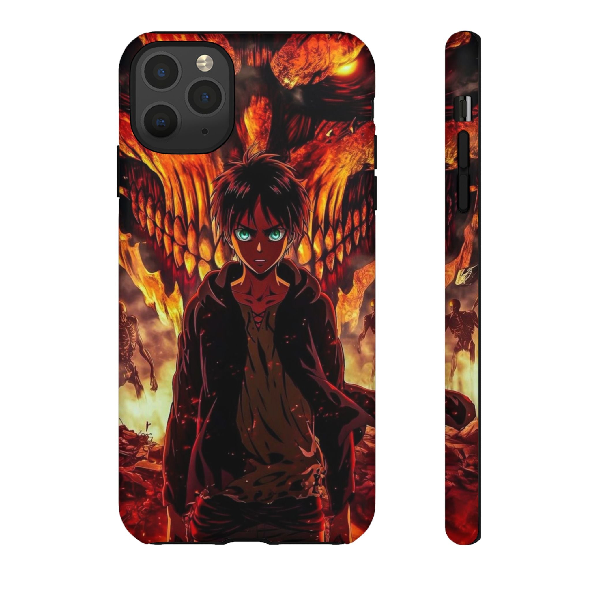 Eren Yeager Phone Case — Tough Cases Anime Protective Cover