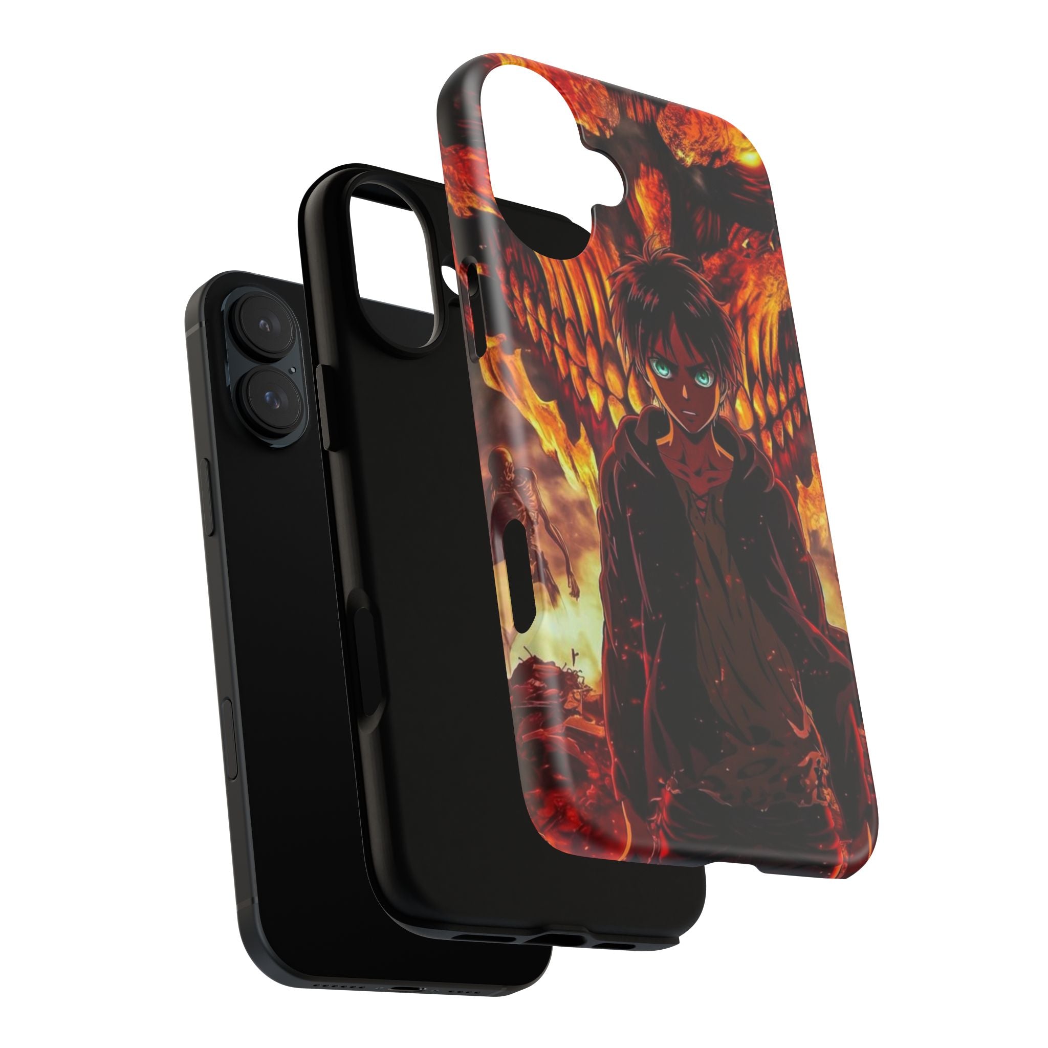 Eren Yeager Phone Case — Tough Cases Anime Protective Cover