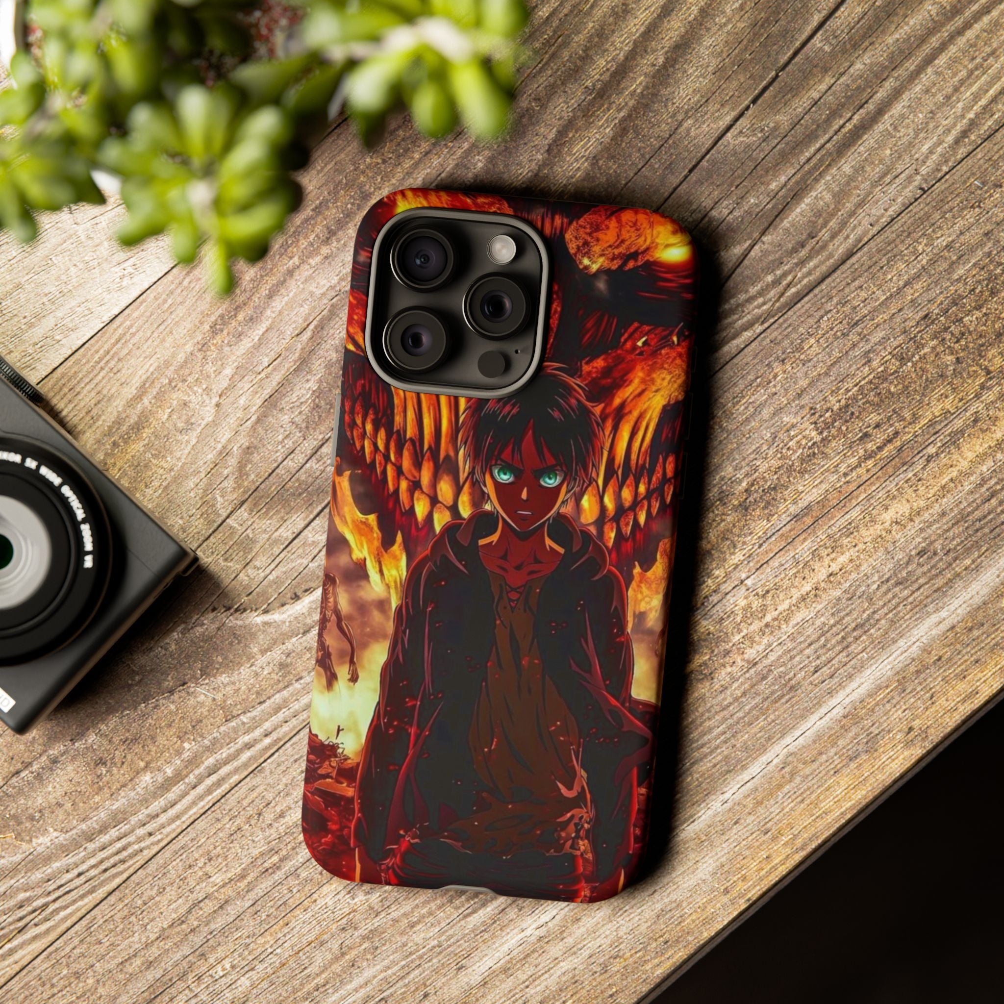 Eren Yeager Phone Case — Tough Cases Anime Protective Cover