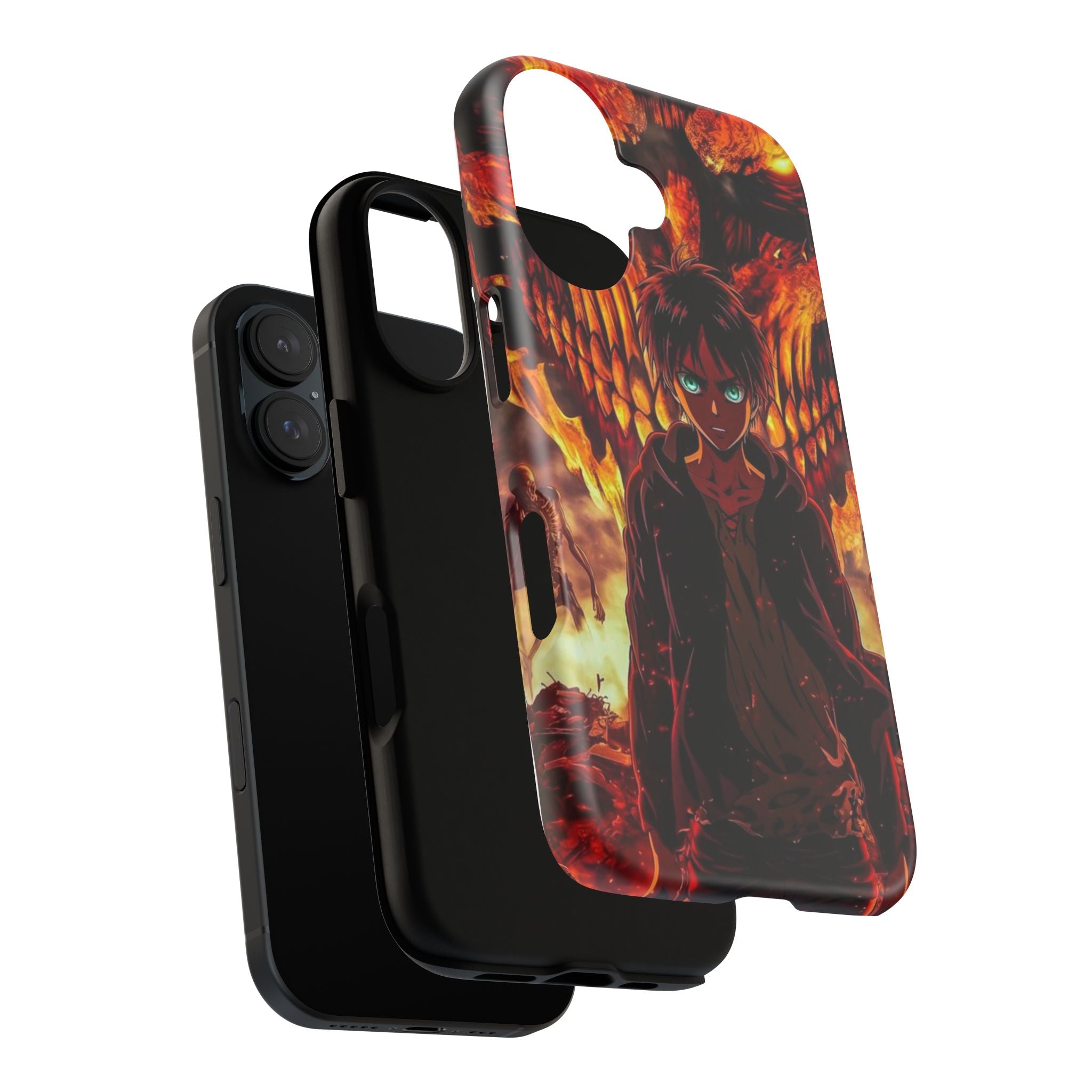 Eren Yeager Phone Case — Tough Cases Anime Protective Cover