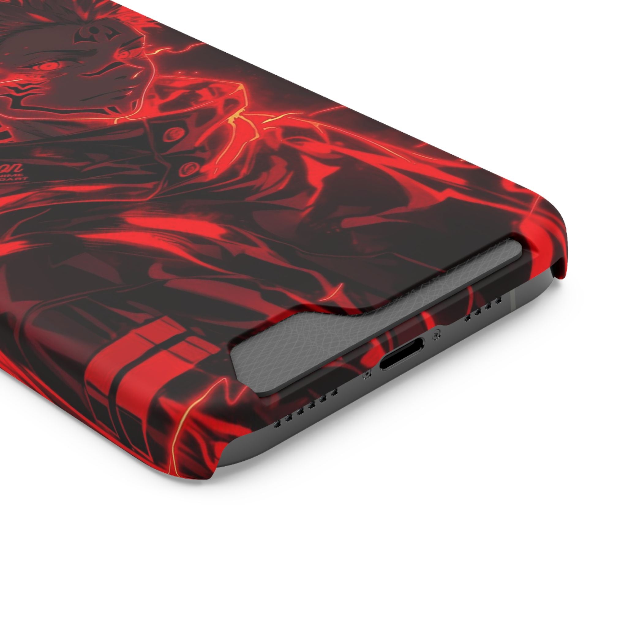 Phone Case With Card Holder Animie style