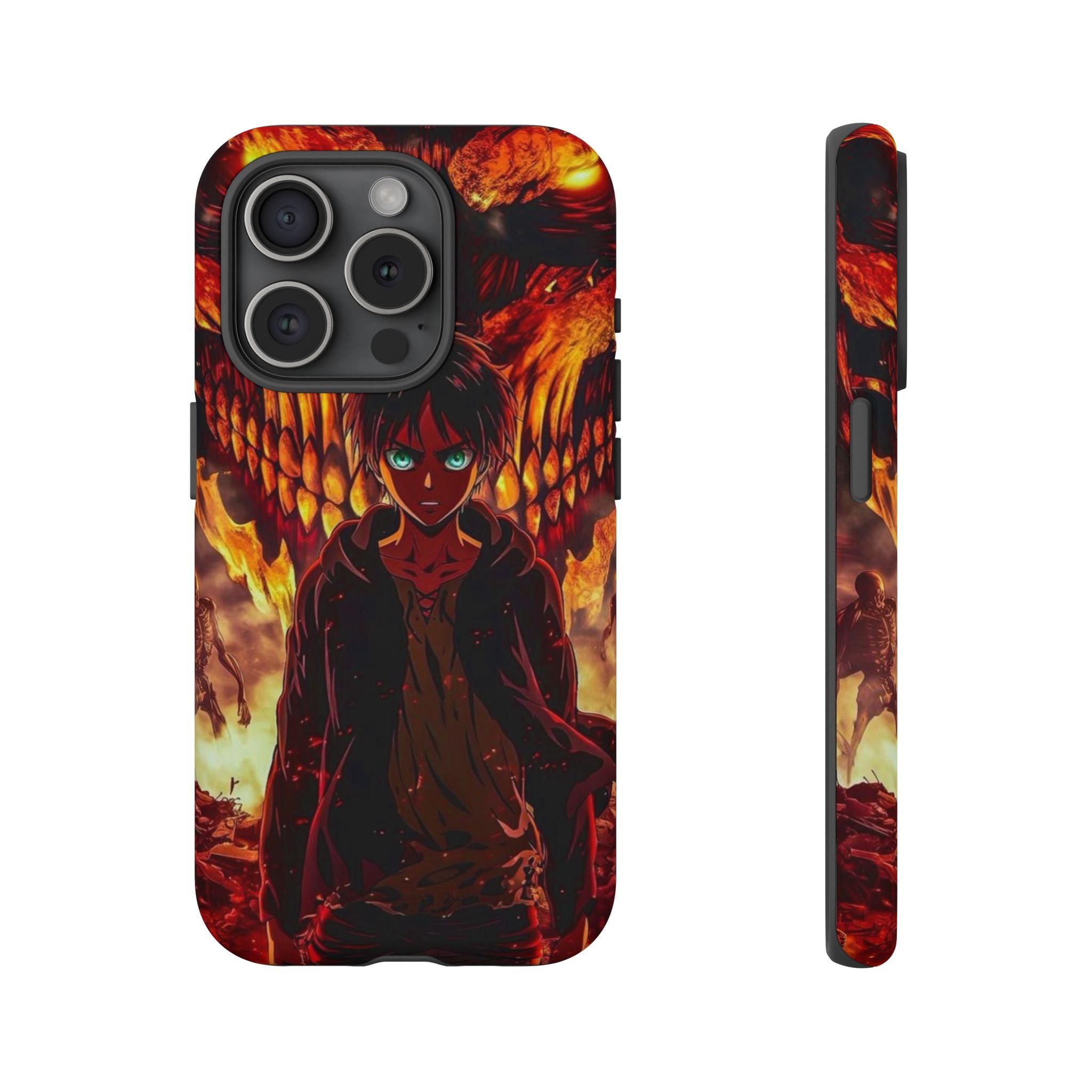 Eren Yeager Phone Case — Tough Cases Anime Protective Cover