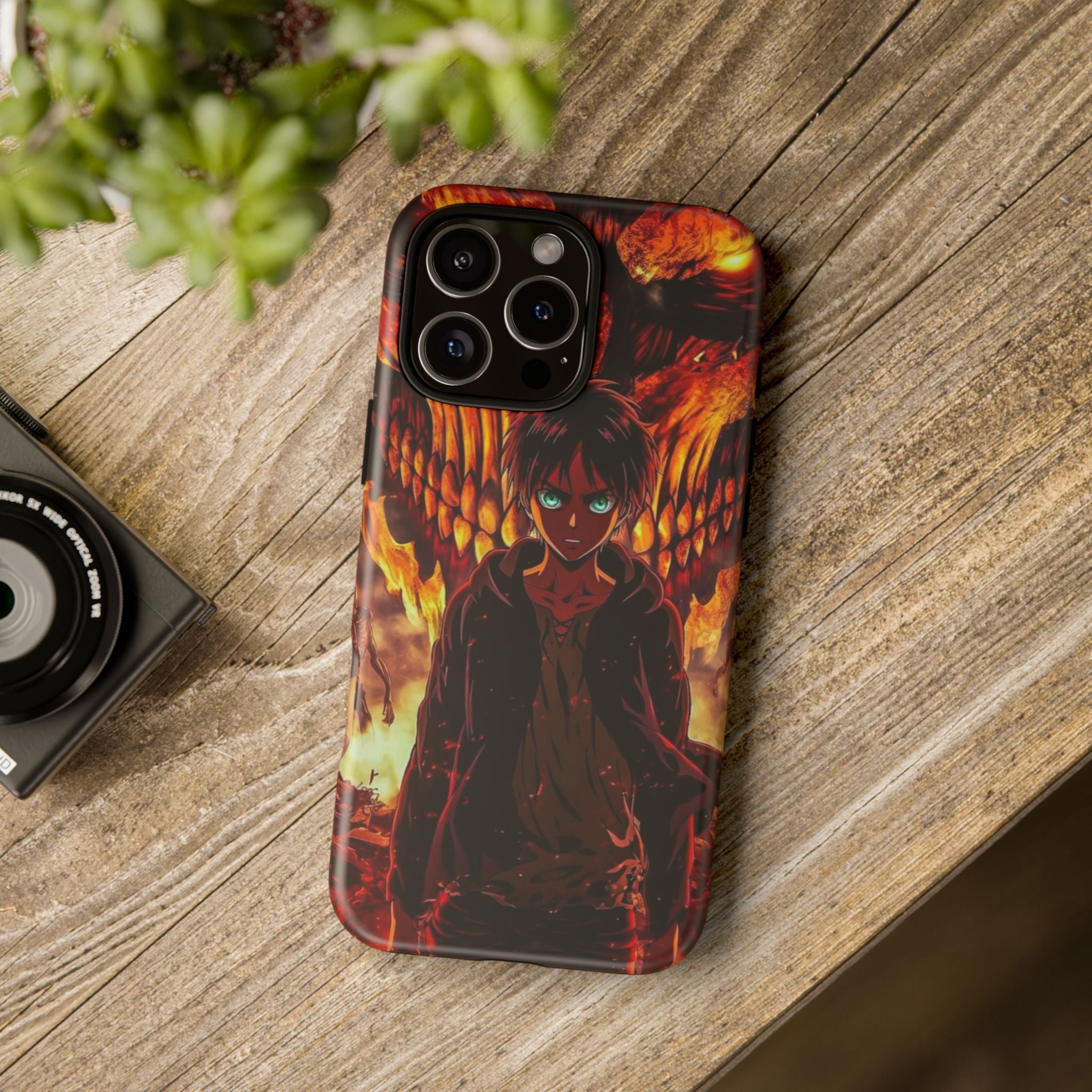 Eren Yeager Phone Case — Tough Cases Anime Protective Cover