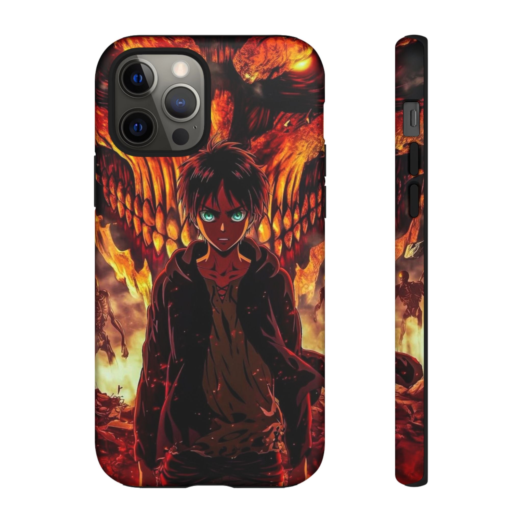 Eren Yeager Phone Case — Tough Cases Anime Protective Cover