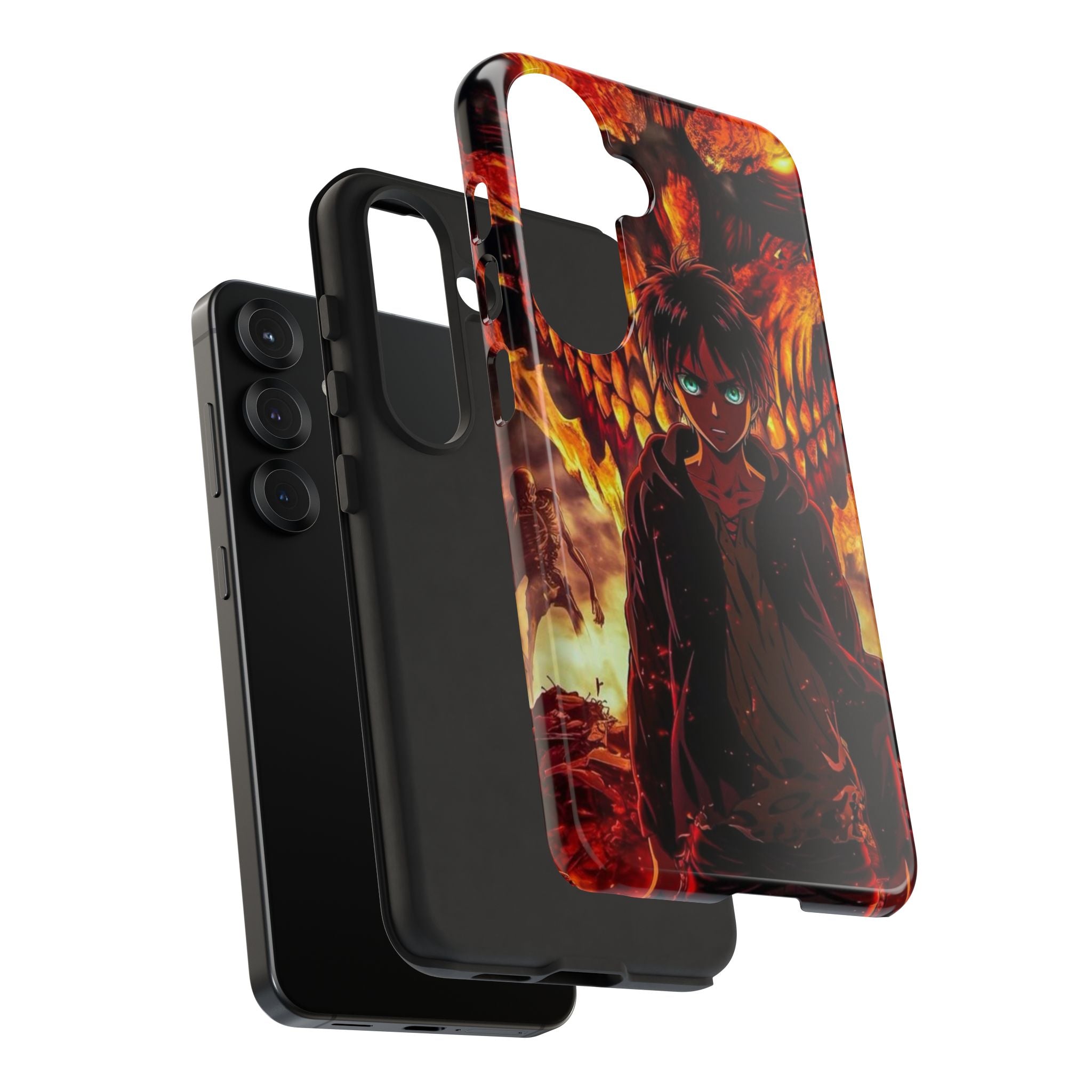 Eren Yeager Phone Case — Tough Cases Anime Protective Cover