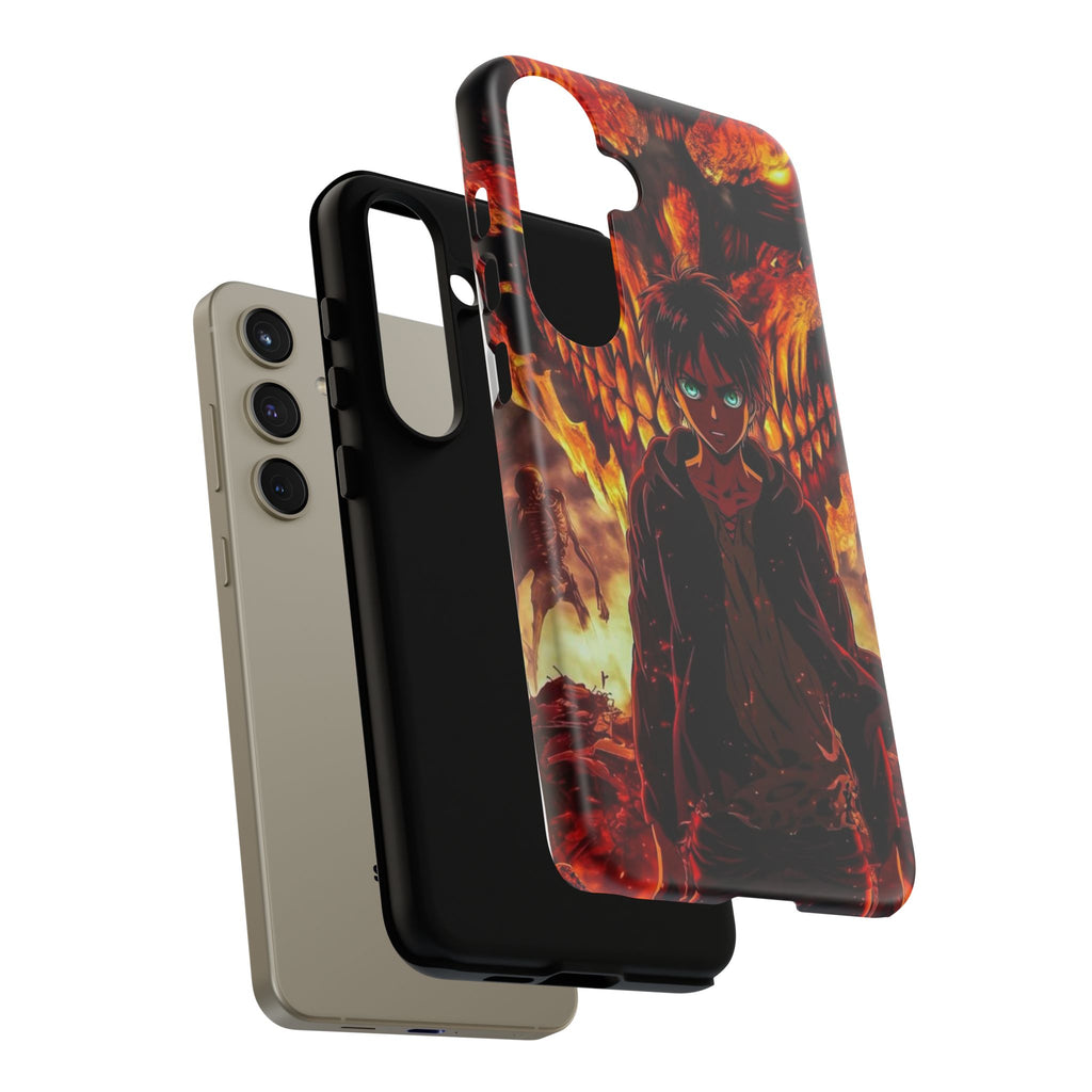 Eren Yeager Phone Case — Tough Cases Anime Protective Cover