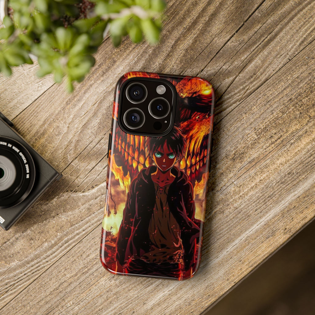 Eren Yeager Phone Case — Tough Cases Anime Protective Cover