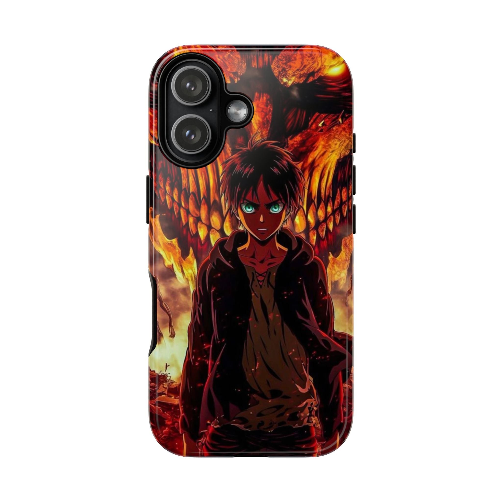 Eren Yeager Phone Case — Tough Cases Anime Protective Cover