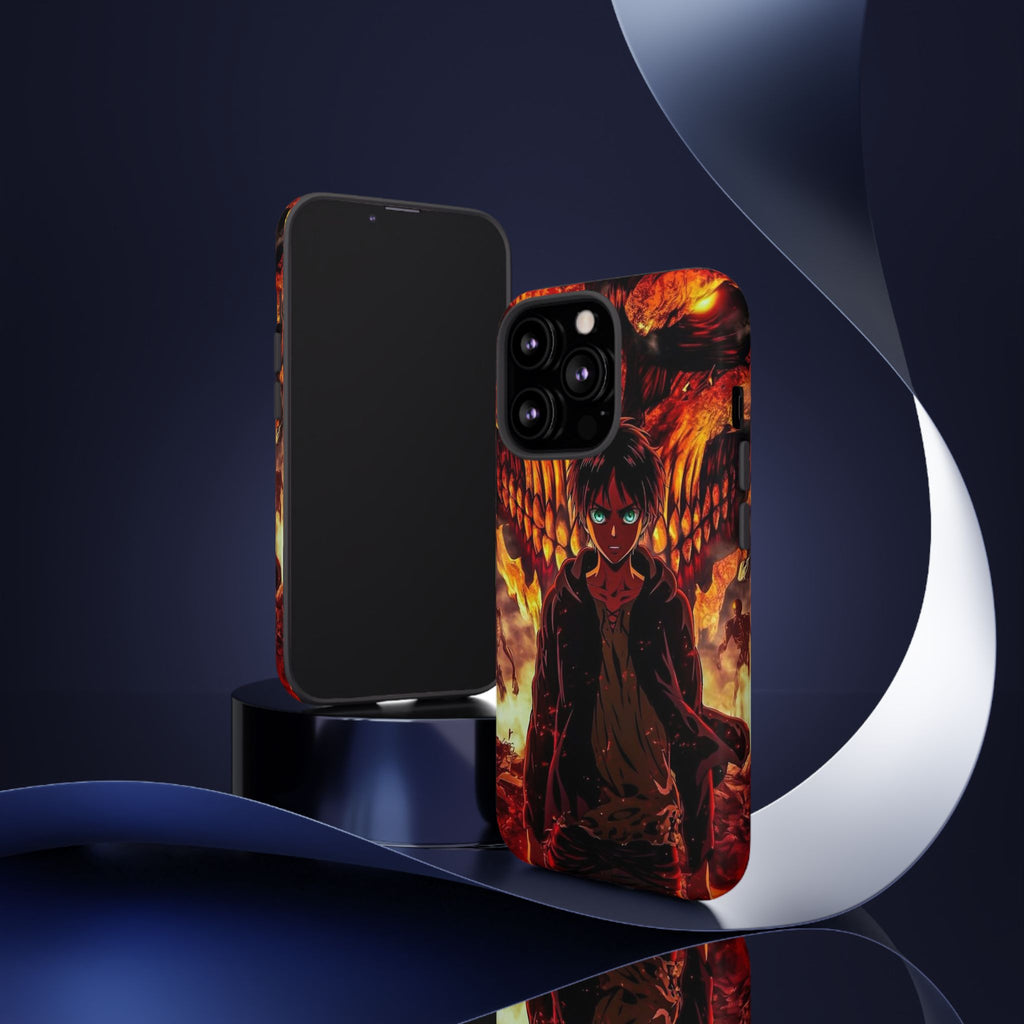 Eren Yeager Phone Case — Tough Cases Anime Protective Cover