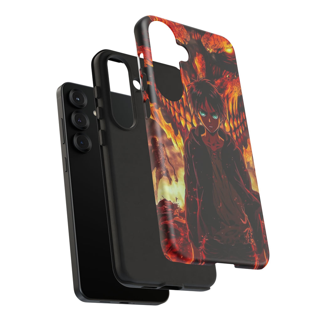 Eren Yeager Phone Case — Tough Cases Anime Protective Cover