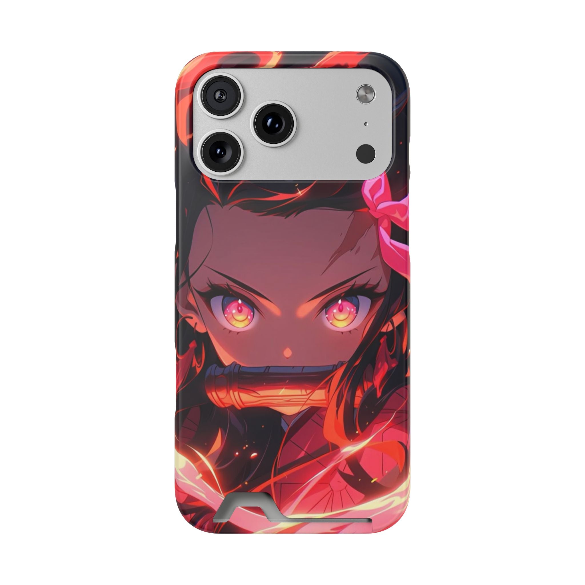 Anime Phone Case with Card Holder