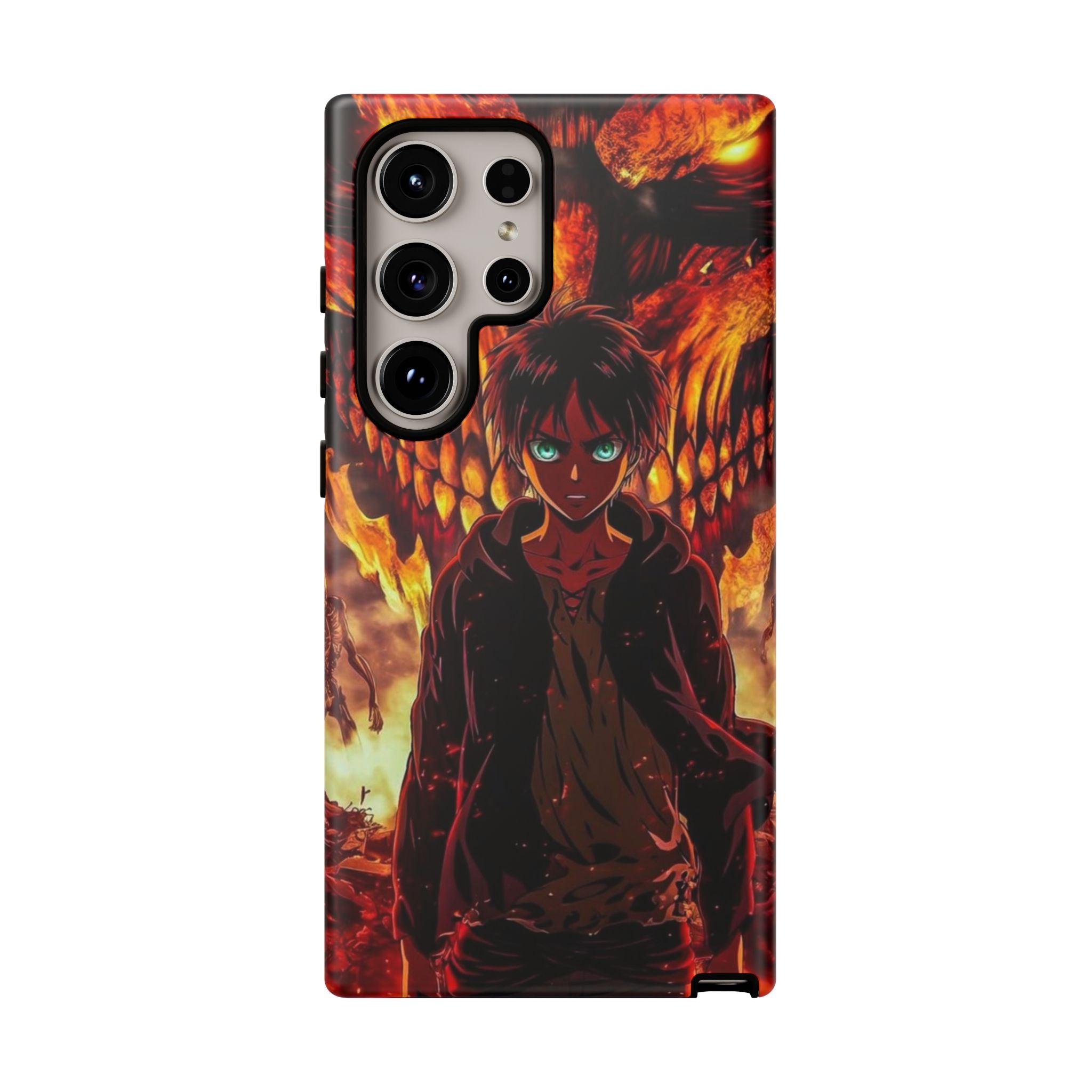 Eren Yeager Phone Case — Tough Cases Anime Protective Cover