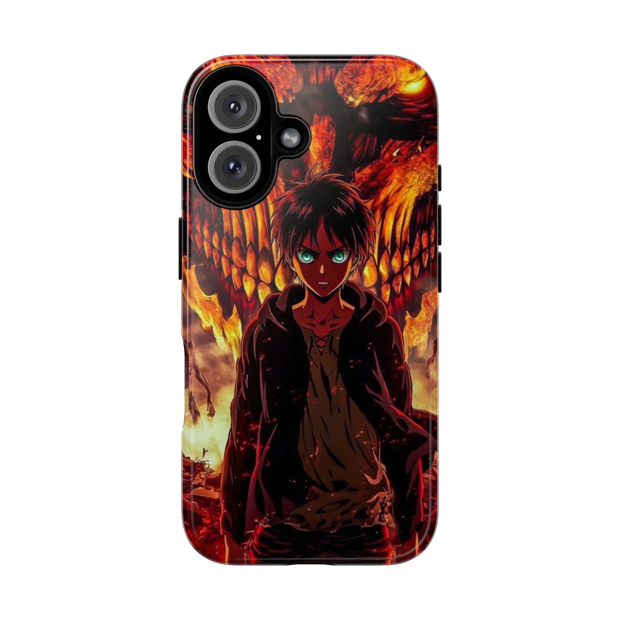 Eren Yeager Phone Case — Tough Cases Anime Protective Cover
