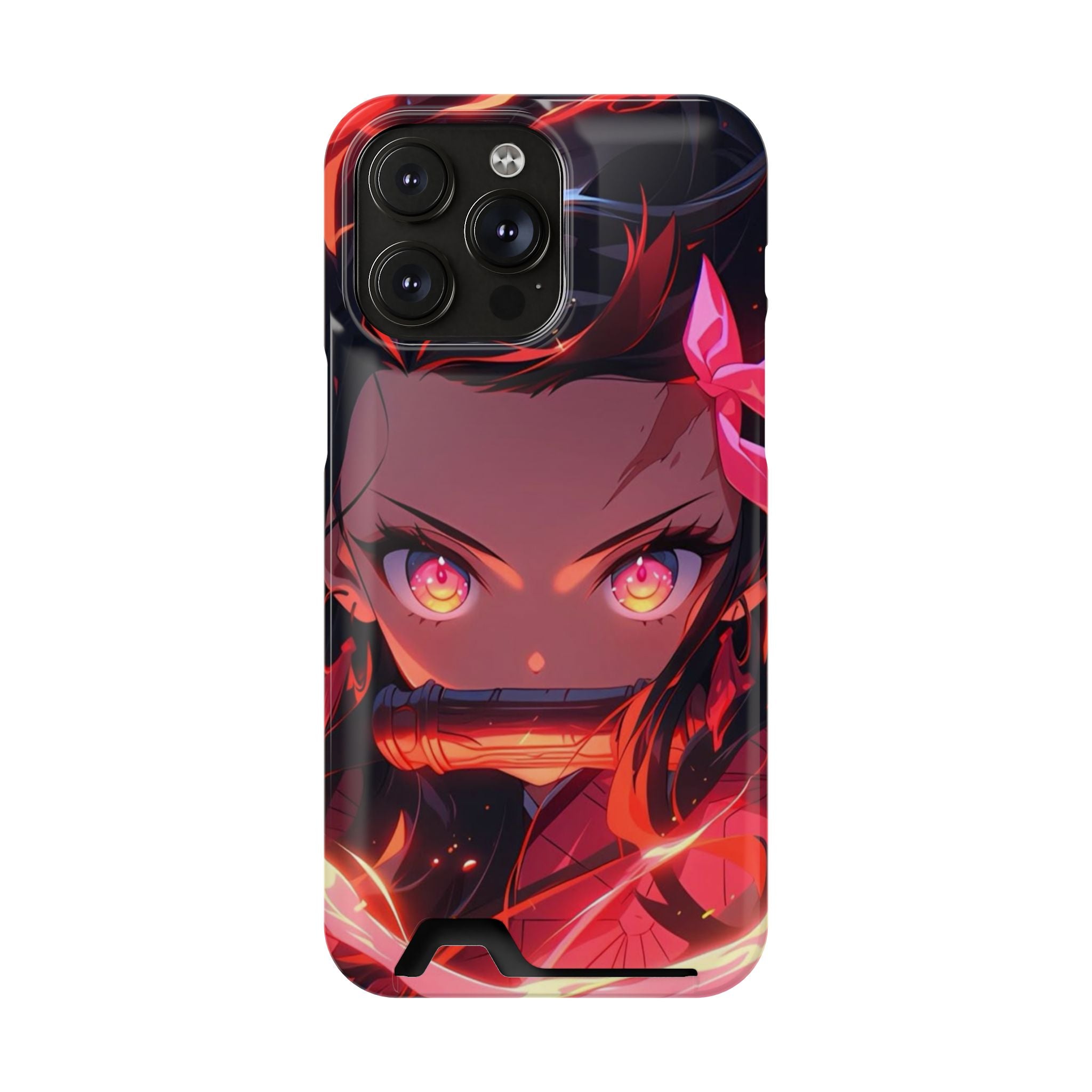 Anime Phone Case with Card Holder