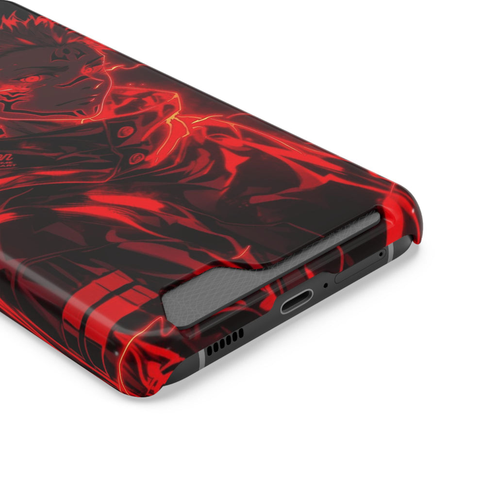 Phone Case With Card Holder Animie style