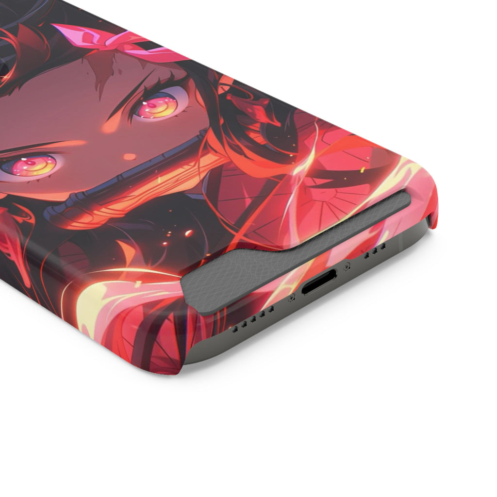 Anime Phone Case with Card Holder