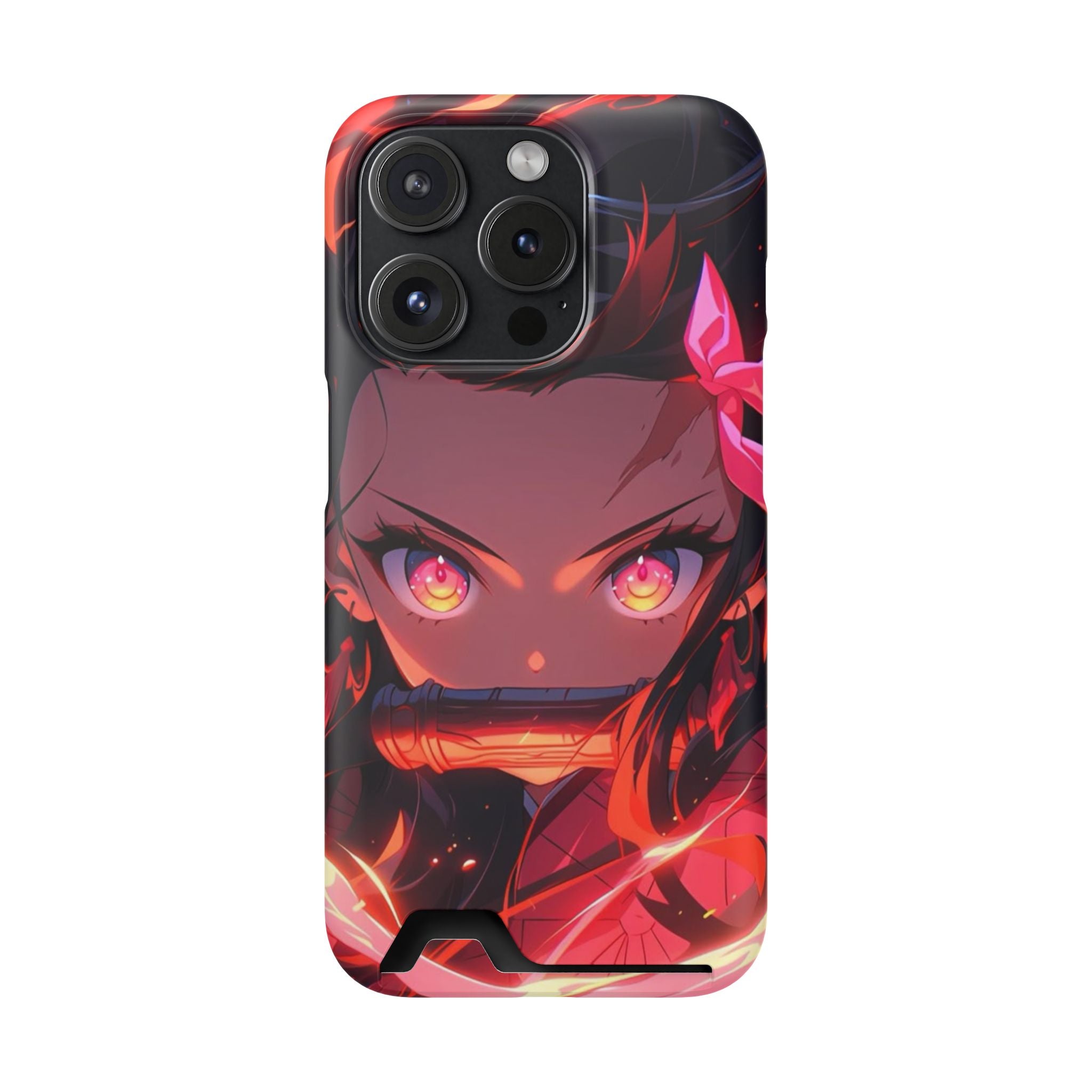 Anime Phone Case with Card Holder