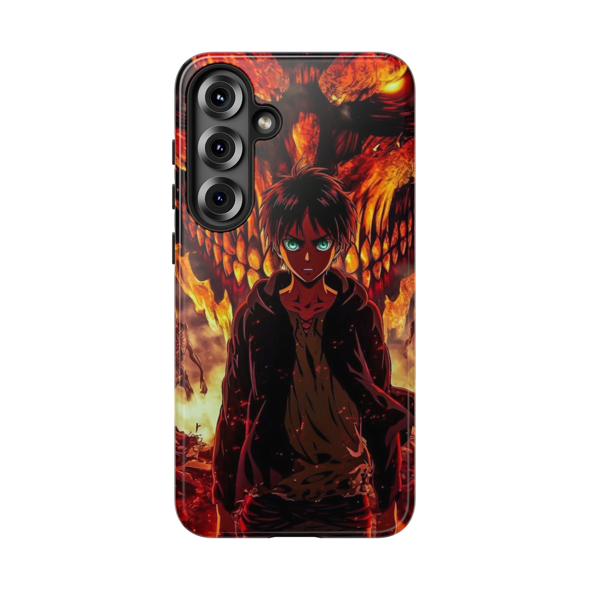 Eren Yeager Phone Case — Tough Cases Anime Protective Cover