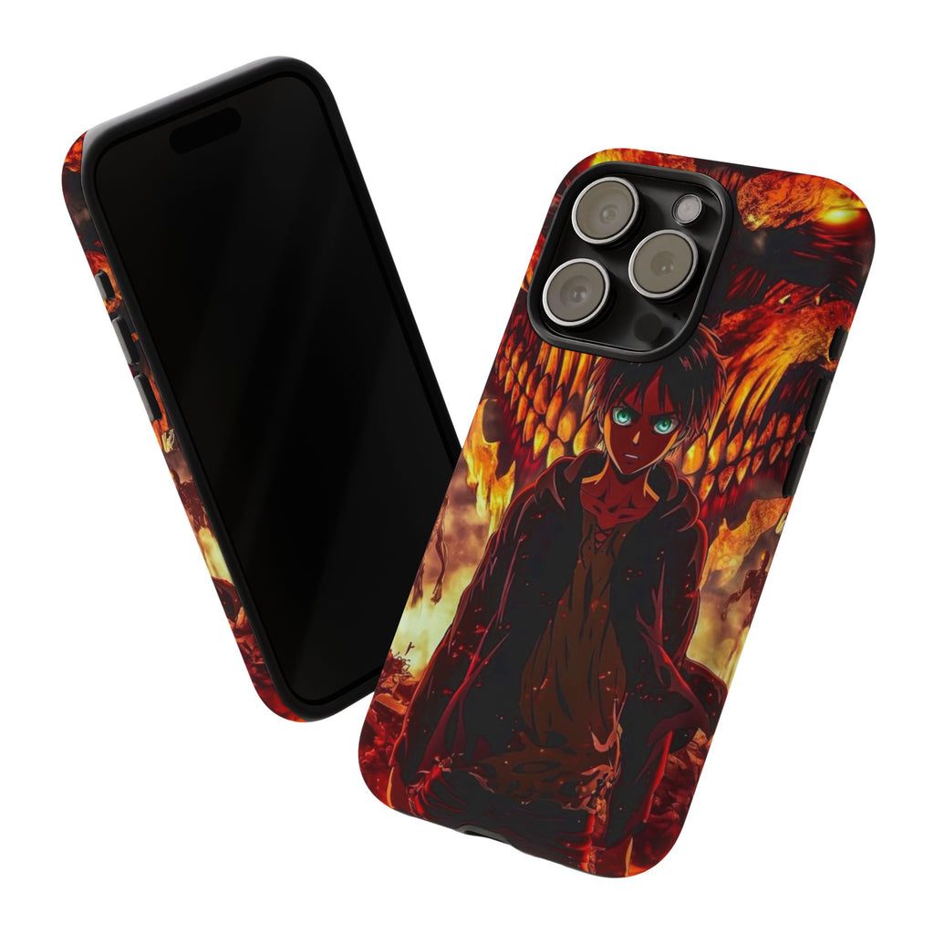 Eren Yeager Phone Case — Tough Cases Anime Protective Cover