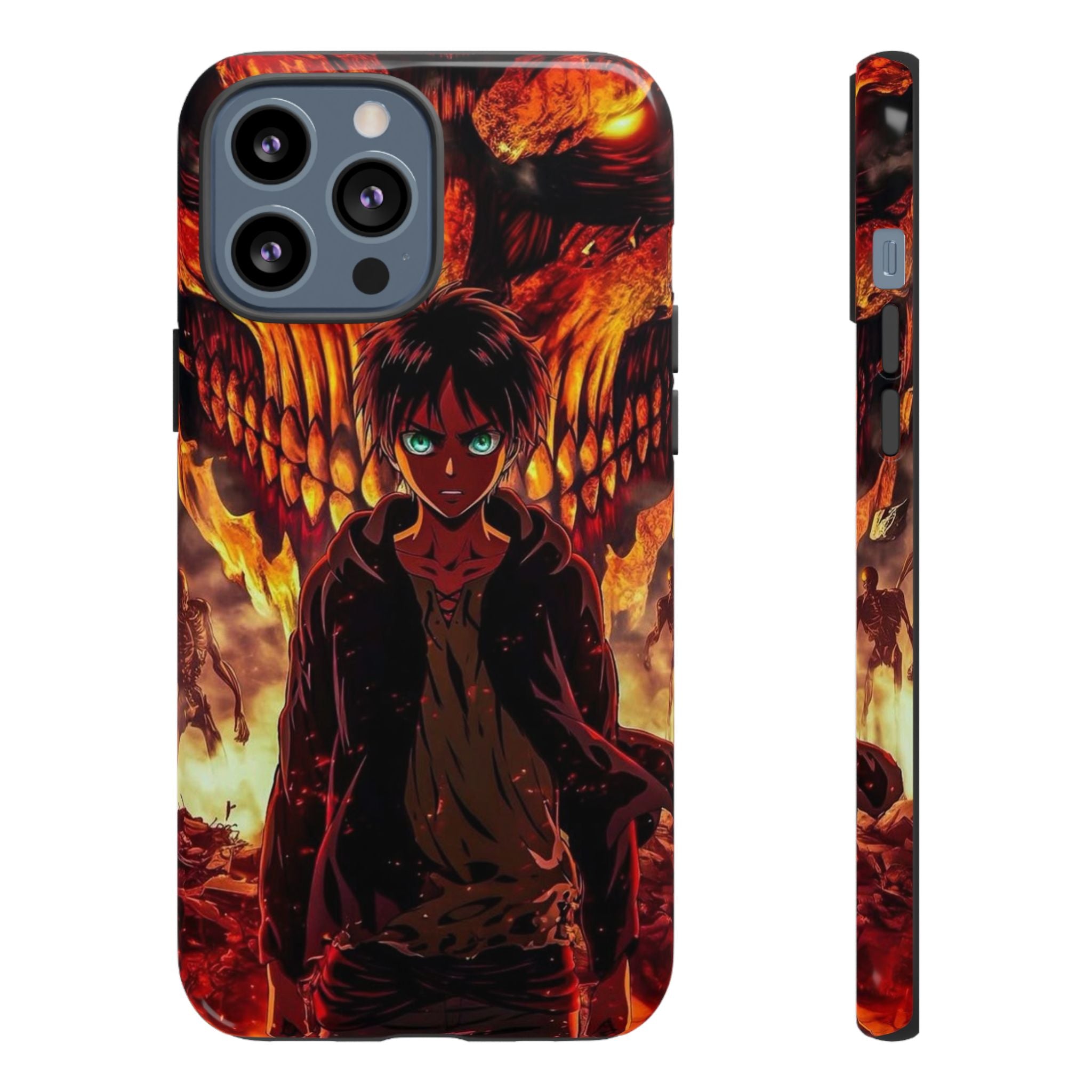 Eren Yeager Phone Case — Tough Cases Anime Protective Cover