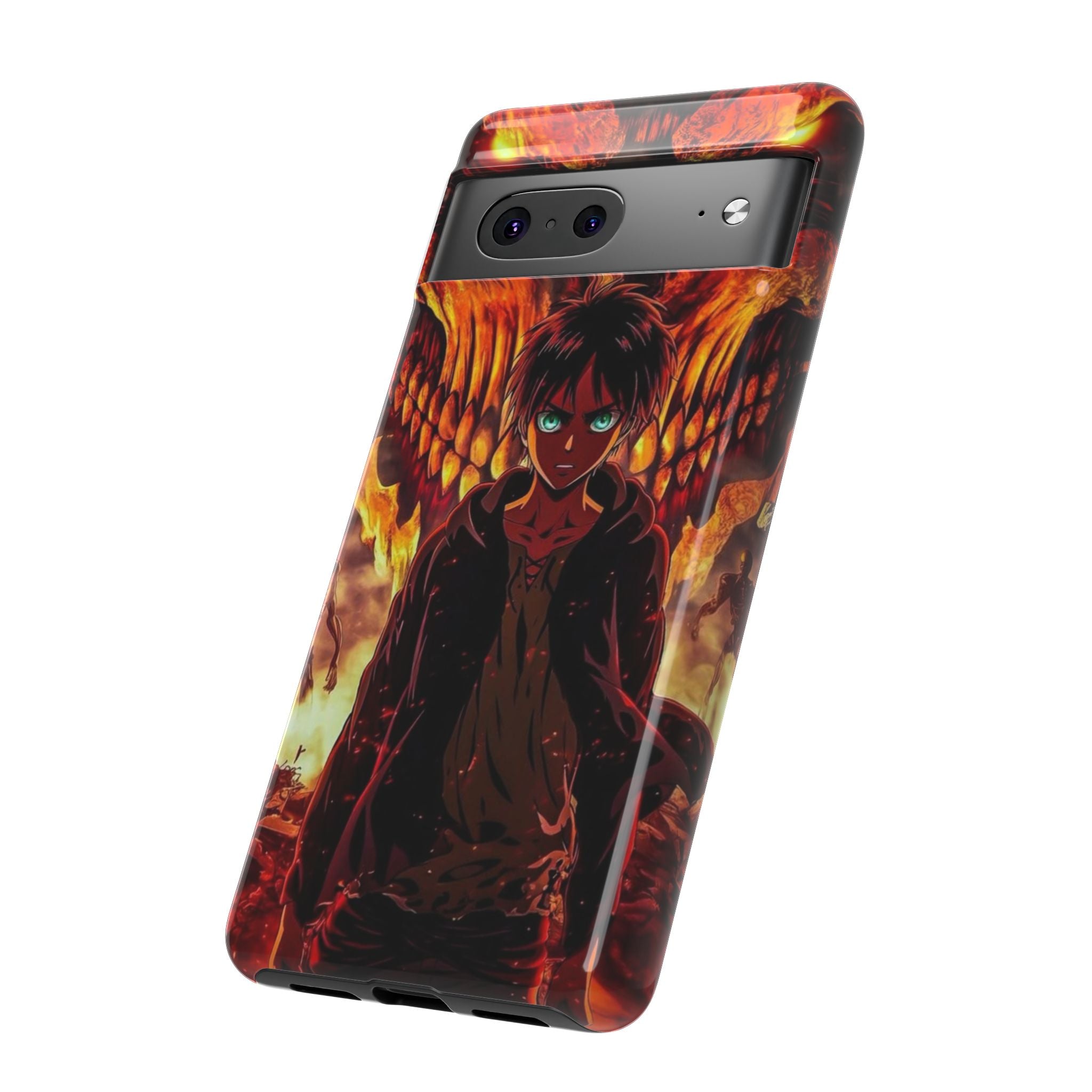 Eren Yeager Phone Case — Tough Cases Anime Protective Cover