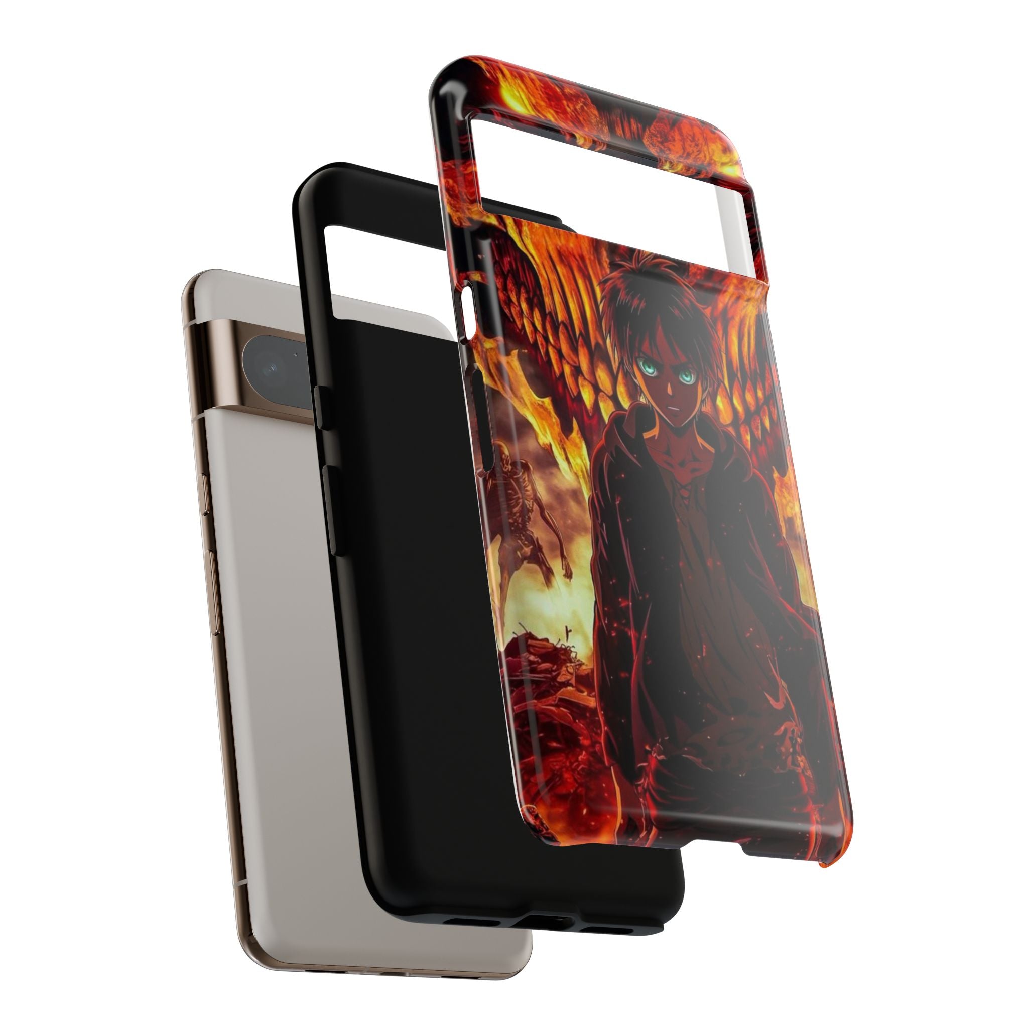 Eren Yeager Phone Case — Tough Cases Anime Protective Cover