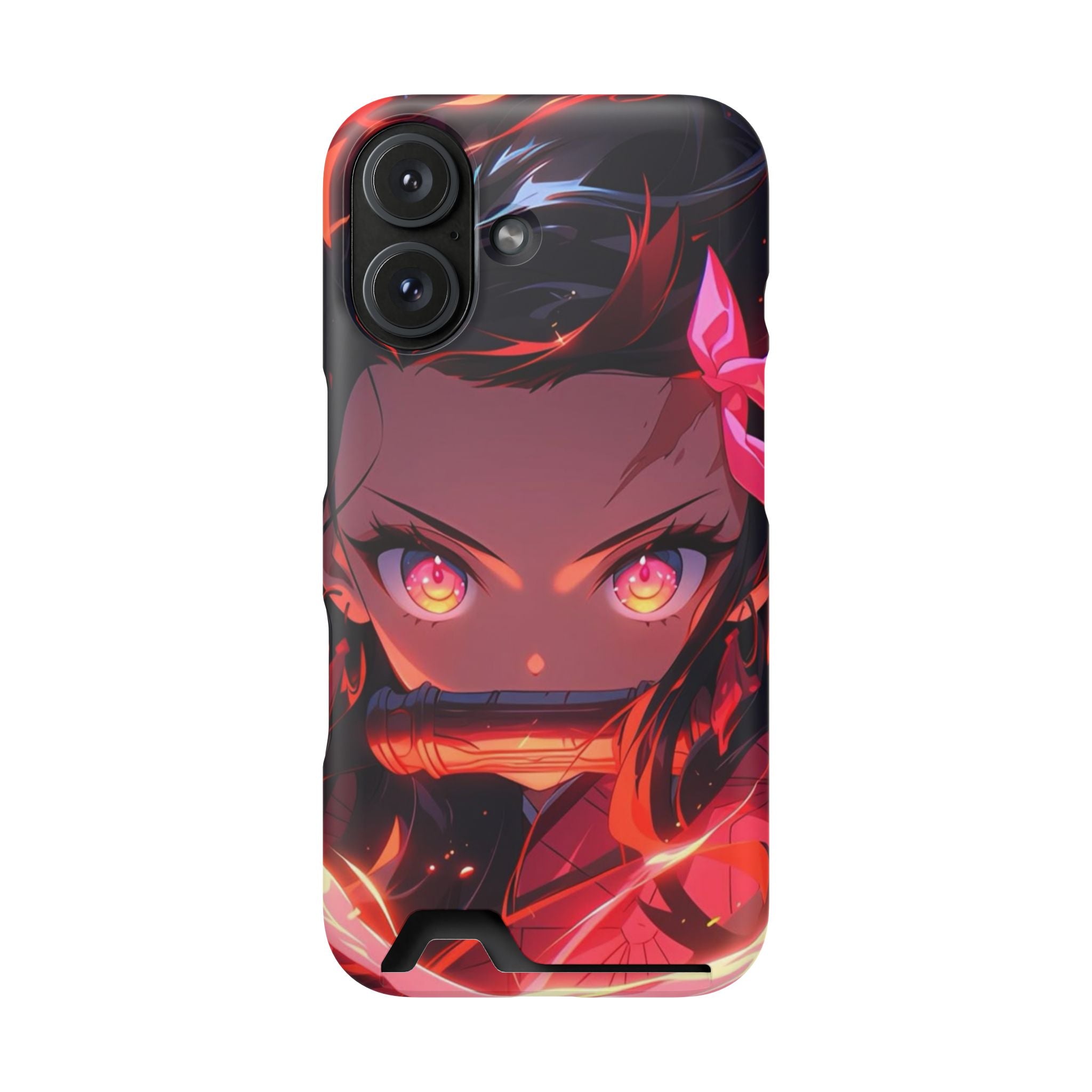 Anime Phone Case with Card Holder