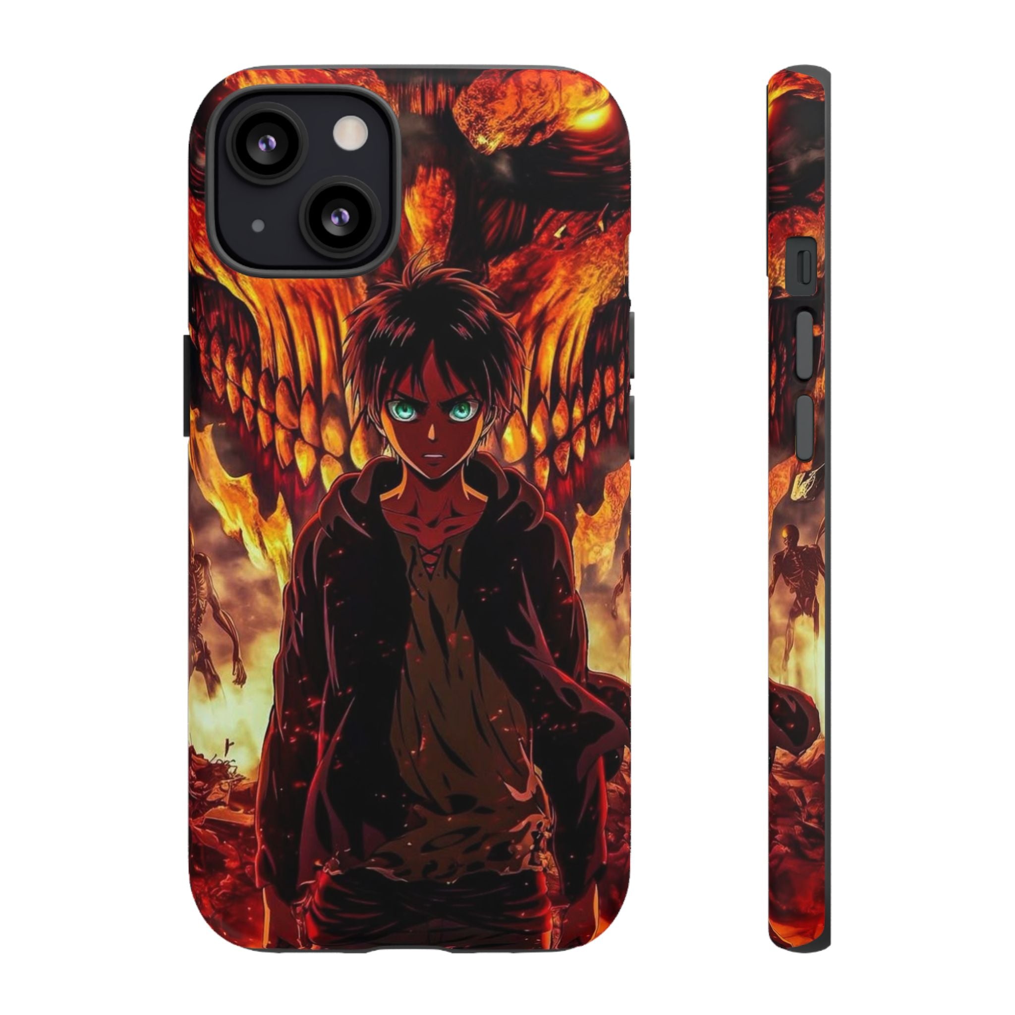 Eren Yeager Phone Case — Tough Cases Anime Protective Cover