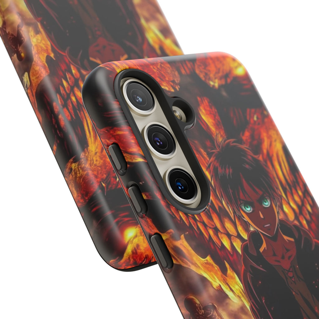 Eren Yeager Phone Case — Tough Cases Anime Protective Cover