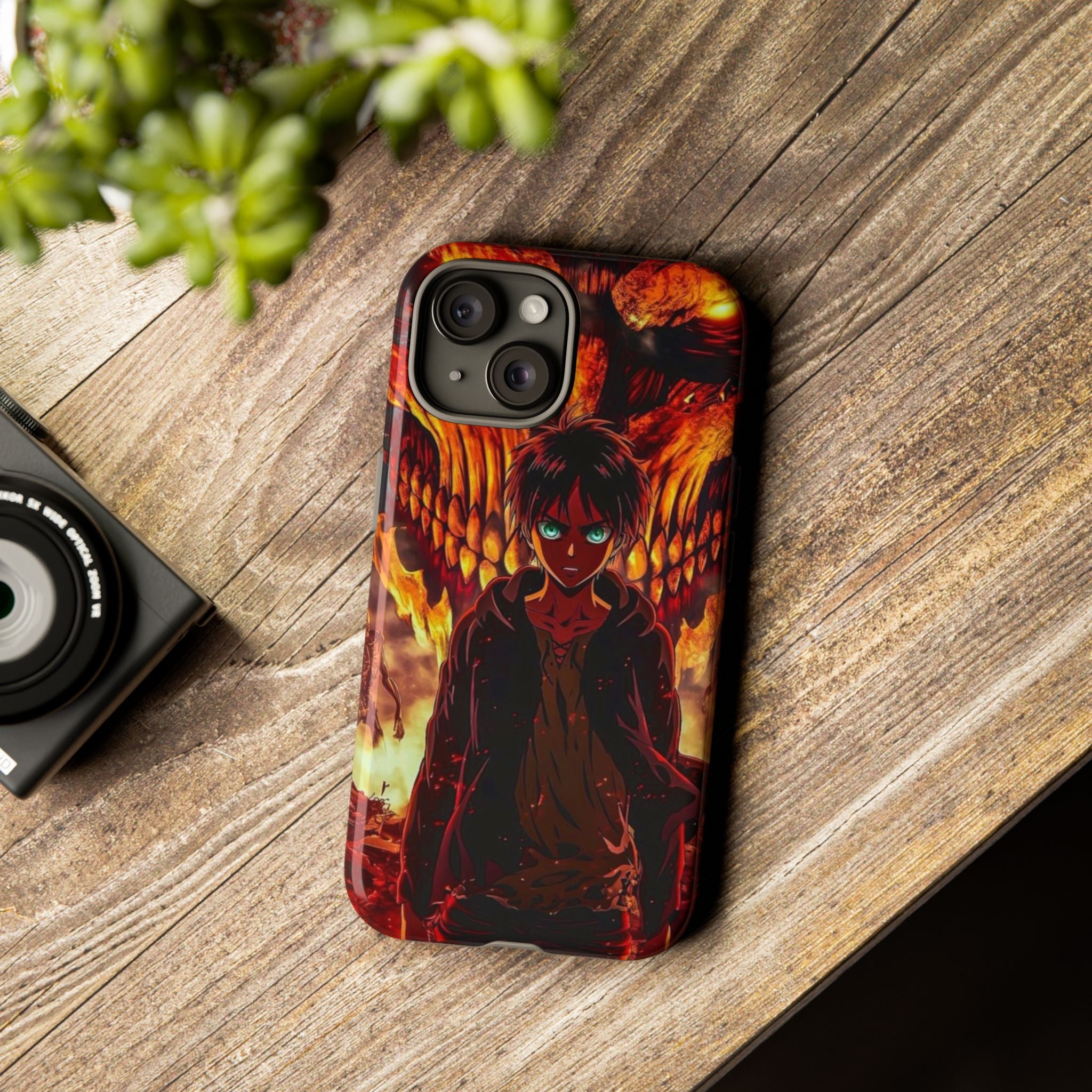Eren Yeager Phone Case — Tough Cases Anime Protective Cover