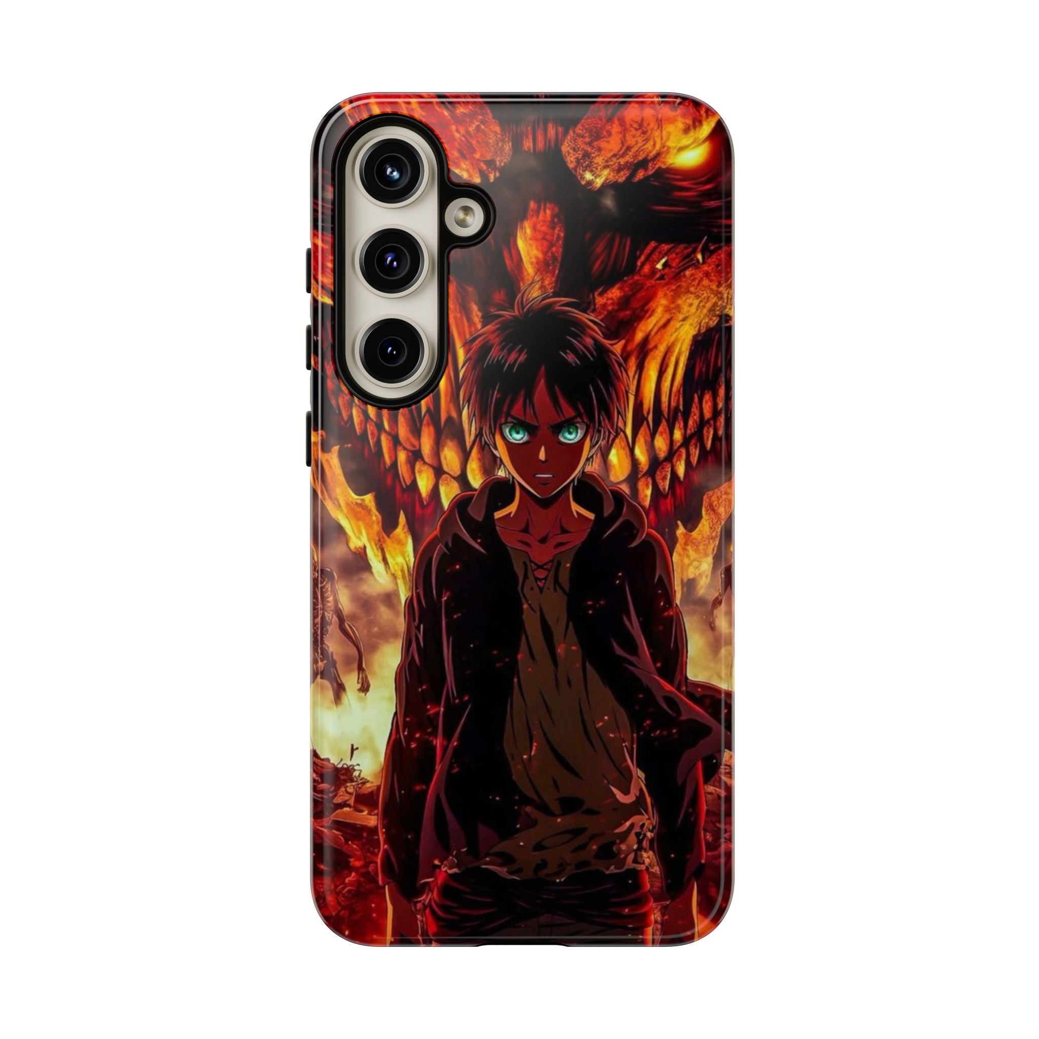 Eren Yeager Phone Case — Tough Cases Anime Protective Cover
