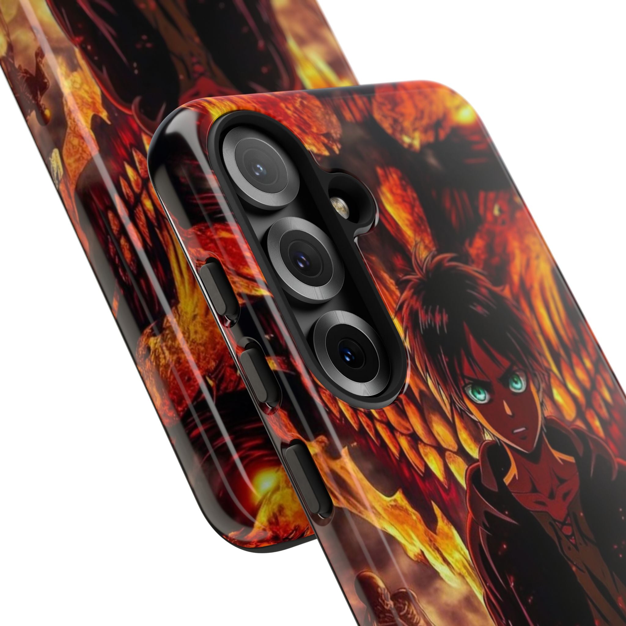 Eren Yeager Phone Case — Tough Cases Anime Protective Cover