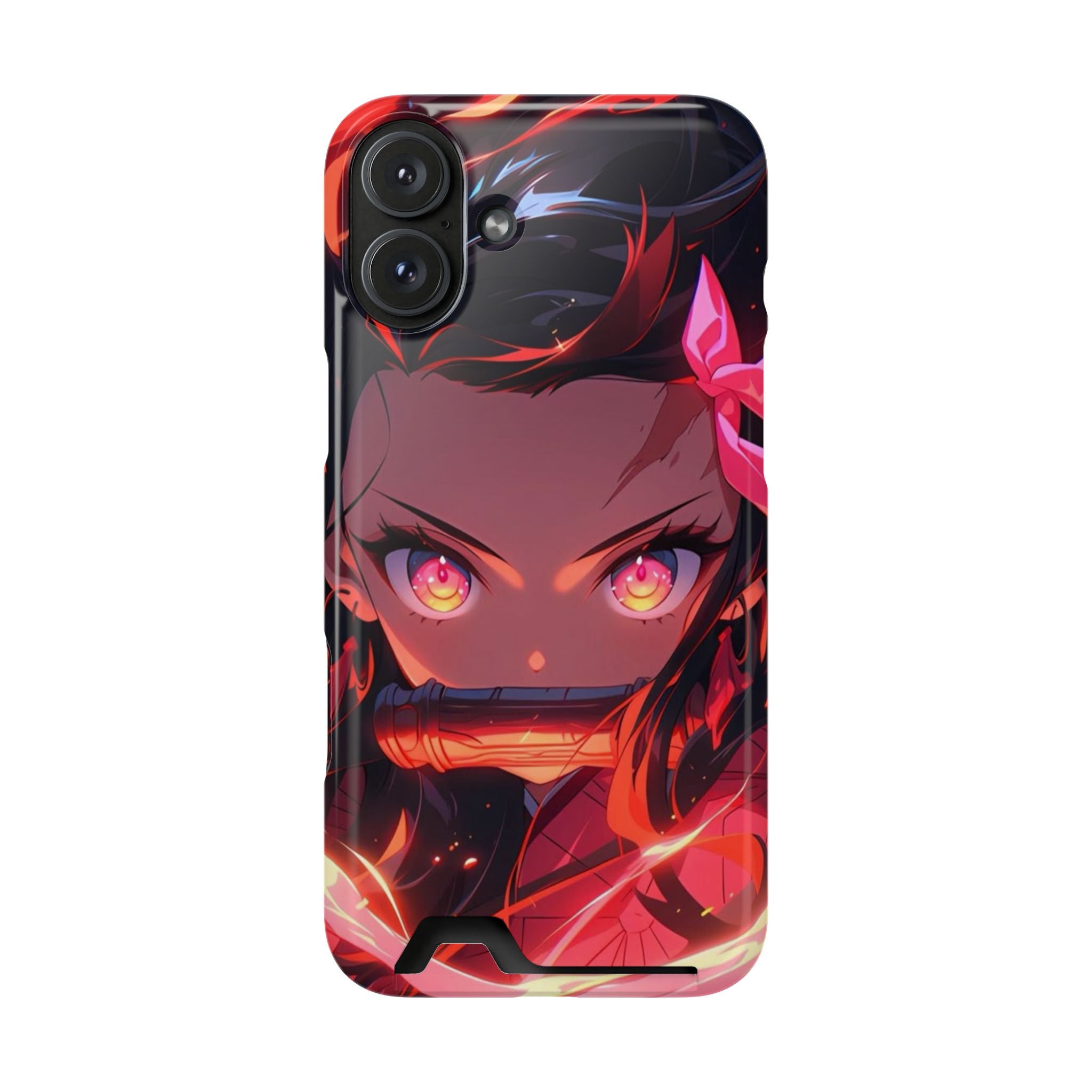 Anime Phone Case with Card Holder