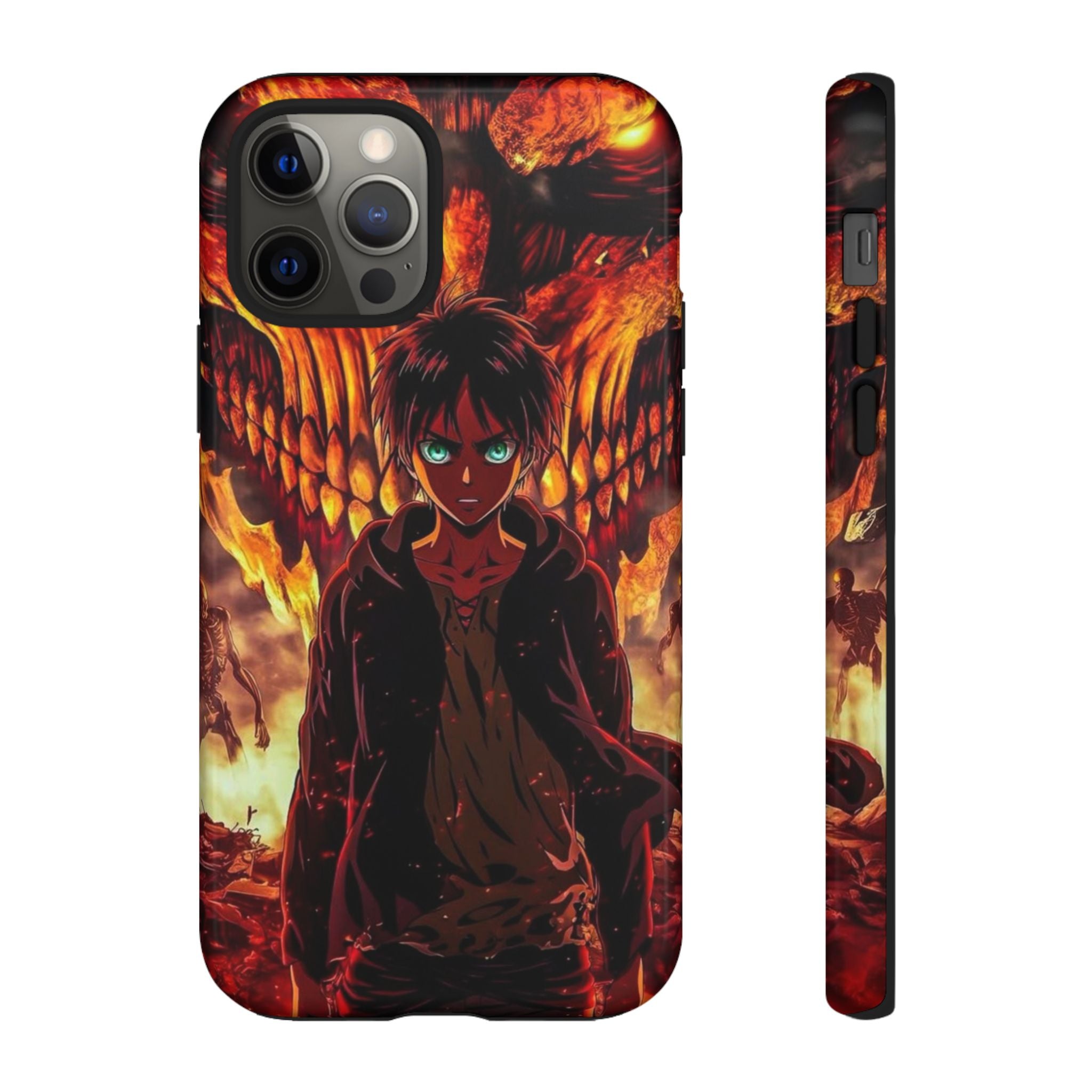 Eren Yeager Phone Case — Tough Cases Anime Protective Cover