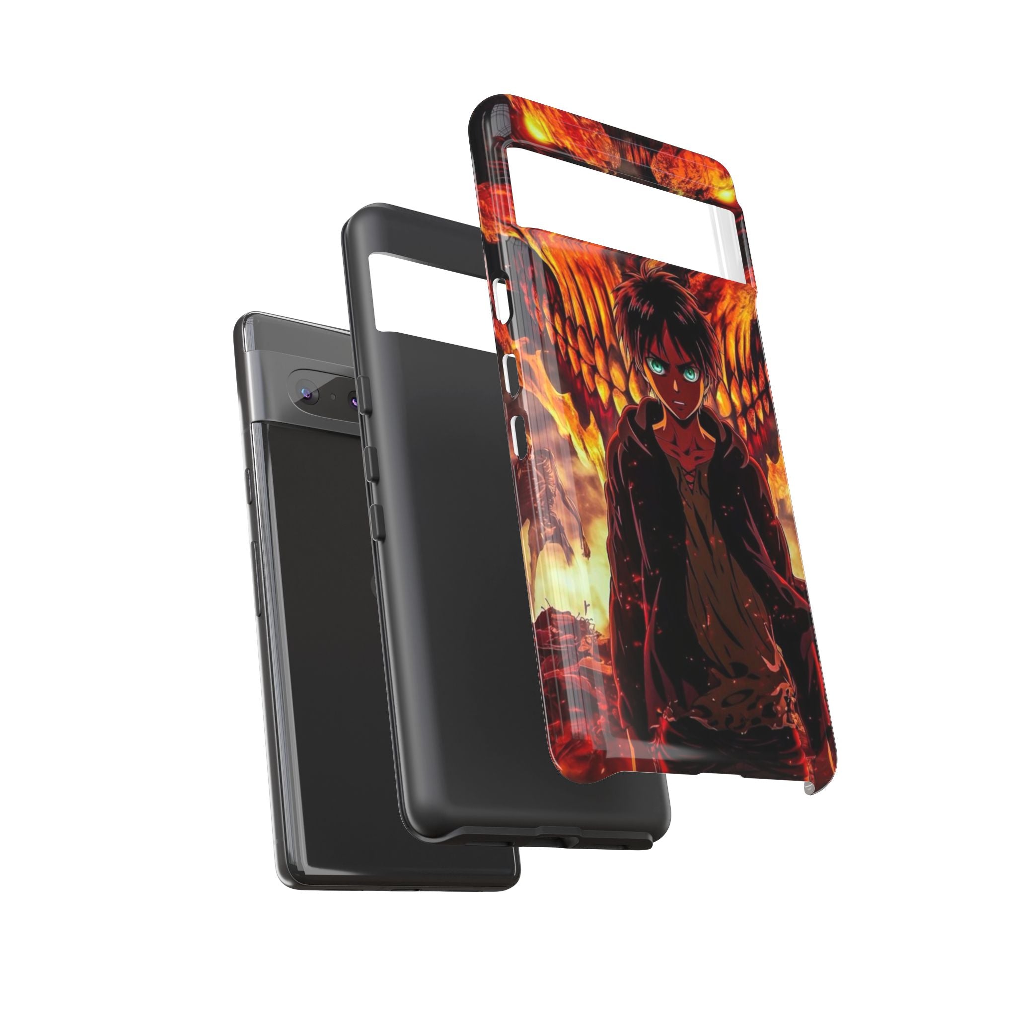 Eren Yeager Phone Case — Tough Cases Anime Protective Cover