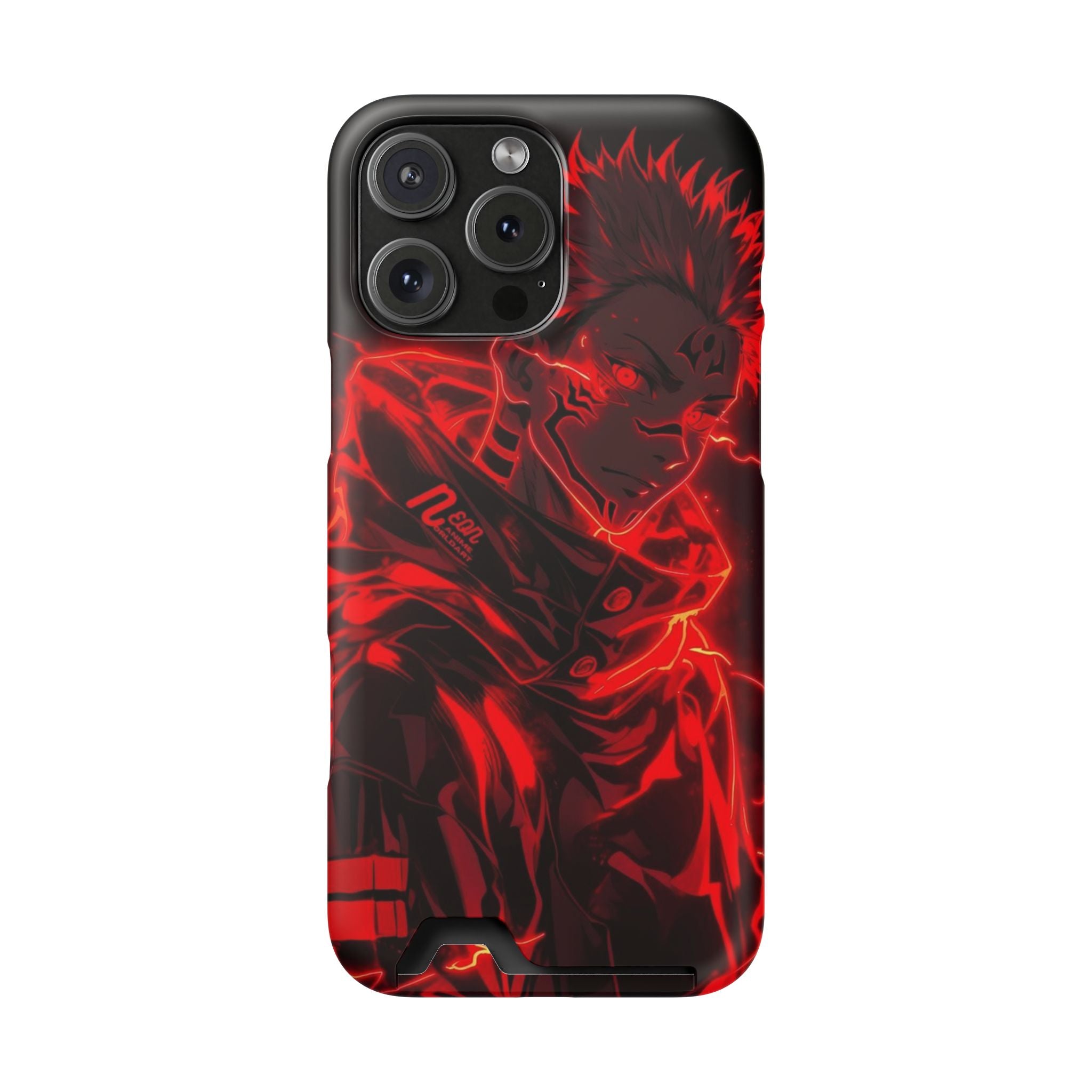 Phone Case With Card Holder Animie style