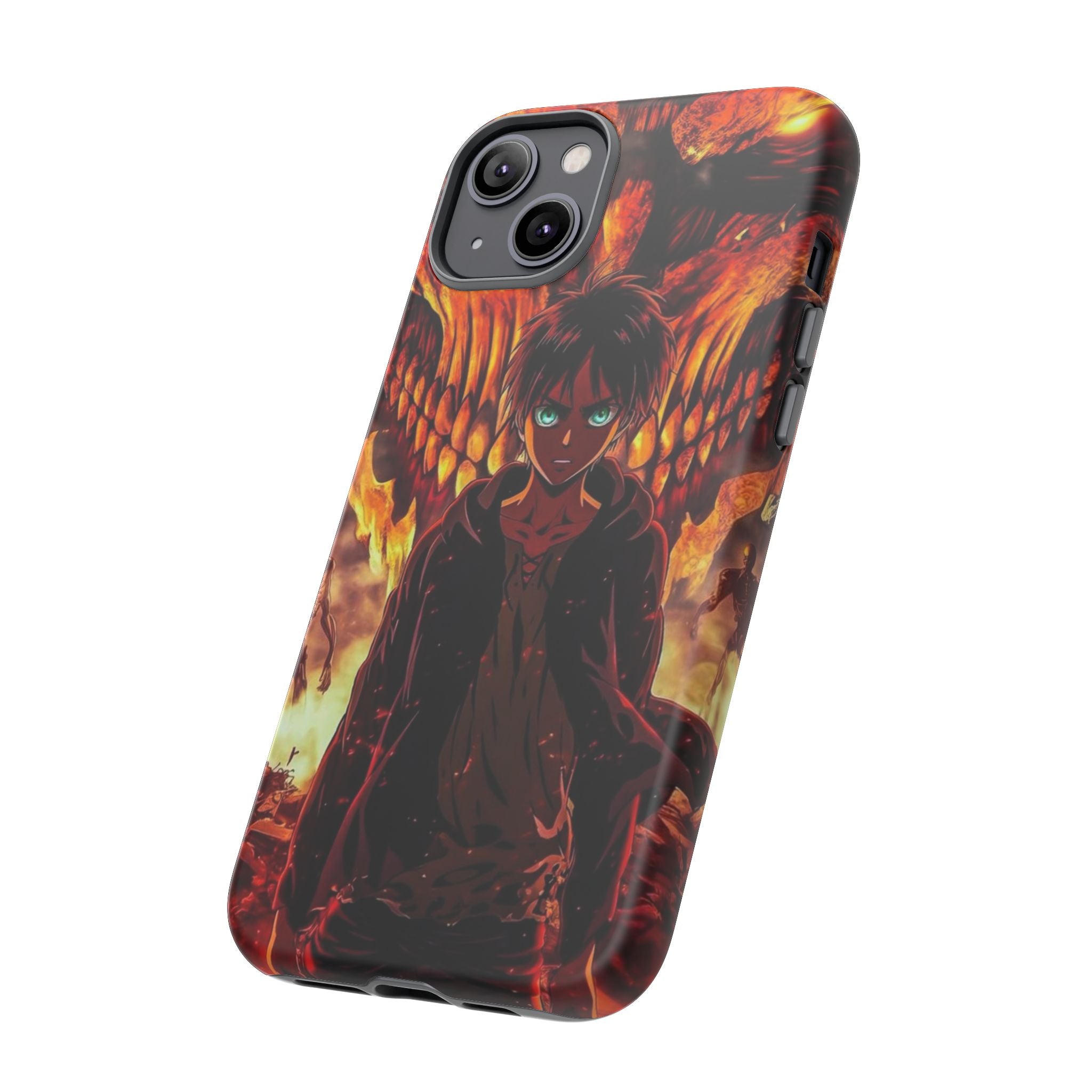 Eren Yeager Phone Case — Tough Cases Anime Protective Cover