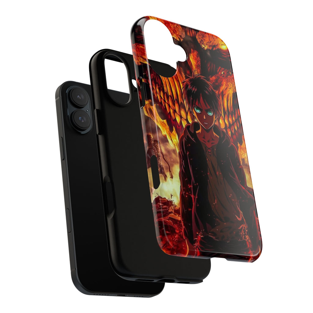 Eren Yeager Phone Case — Tough Cases Anime Protective Cover