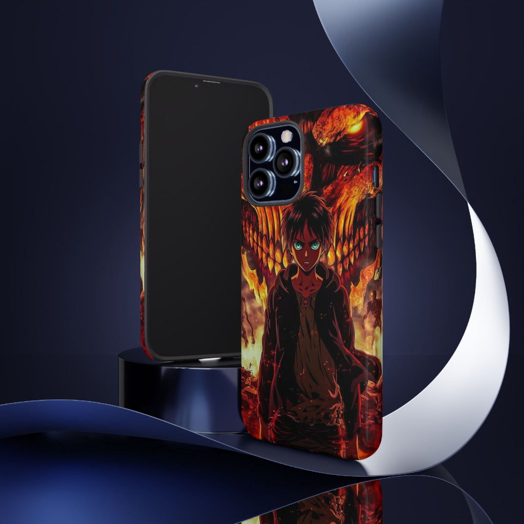 Eren Yeager Phone Case — Tough Cases Anime Protective Cover