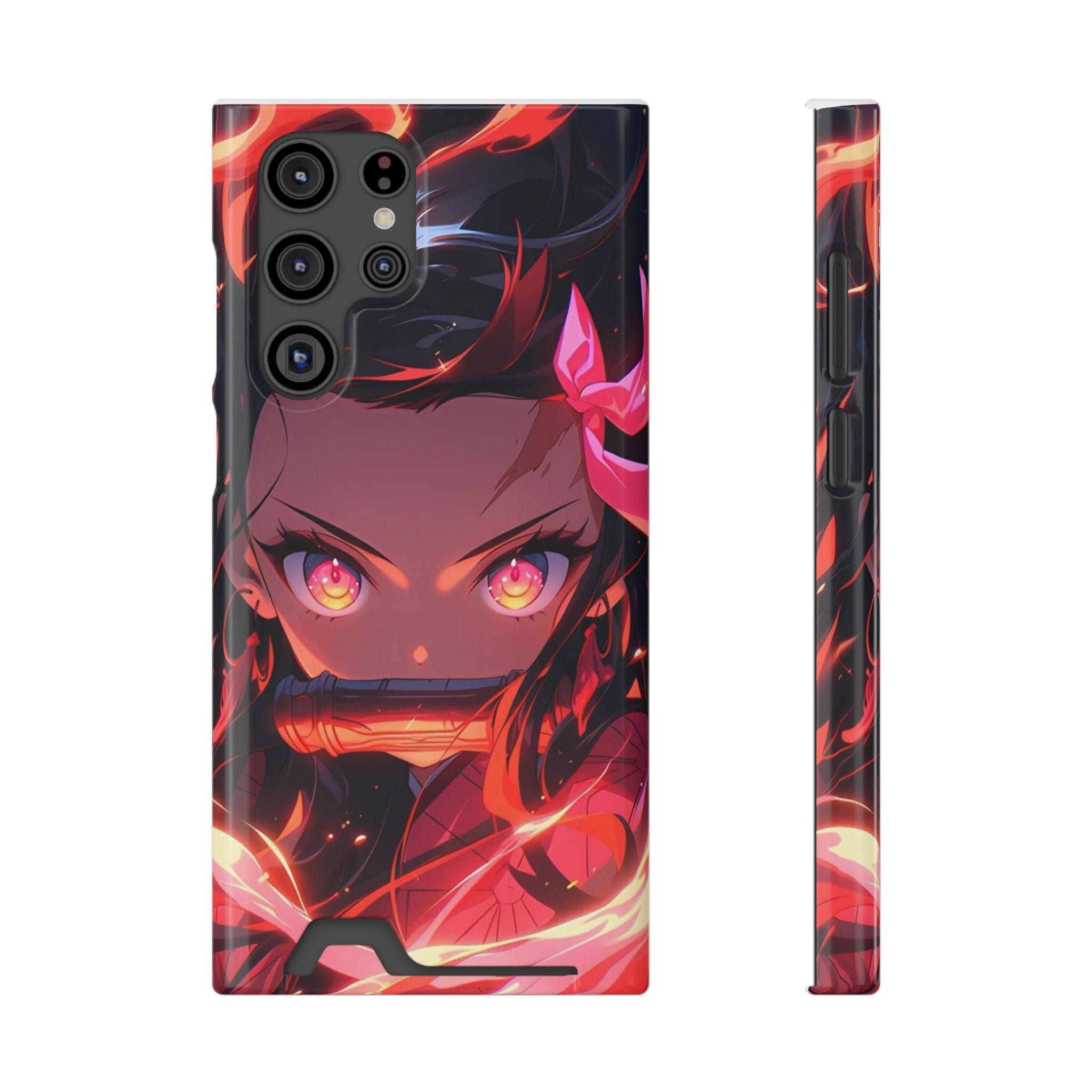 Anime Phone Case with Card Holder