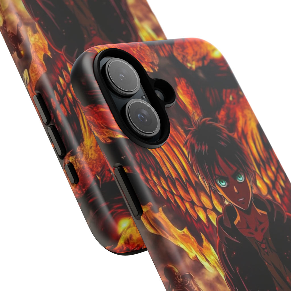 Eren Yeager Phone Case — Tough Cases Anime Protective Cover