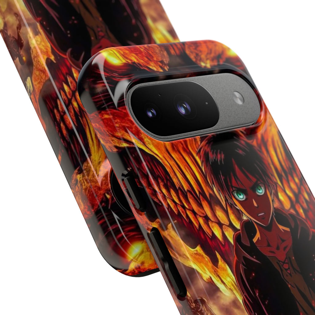 Eren Yeager Phone Case — Tough Cases Anime Protective Cover