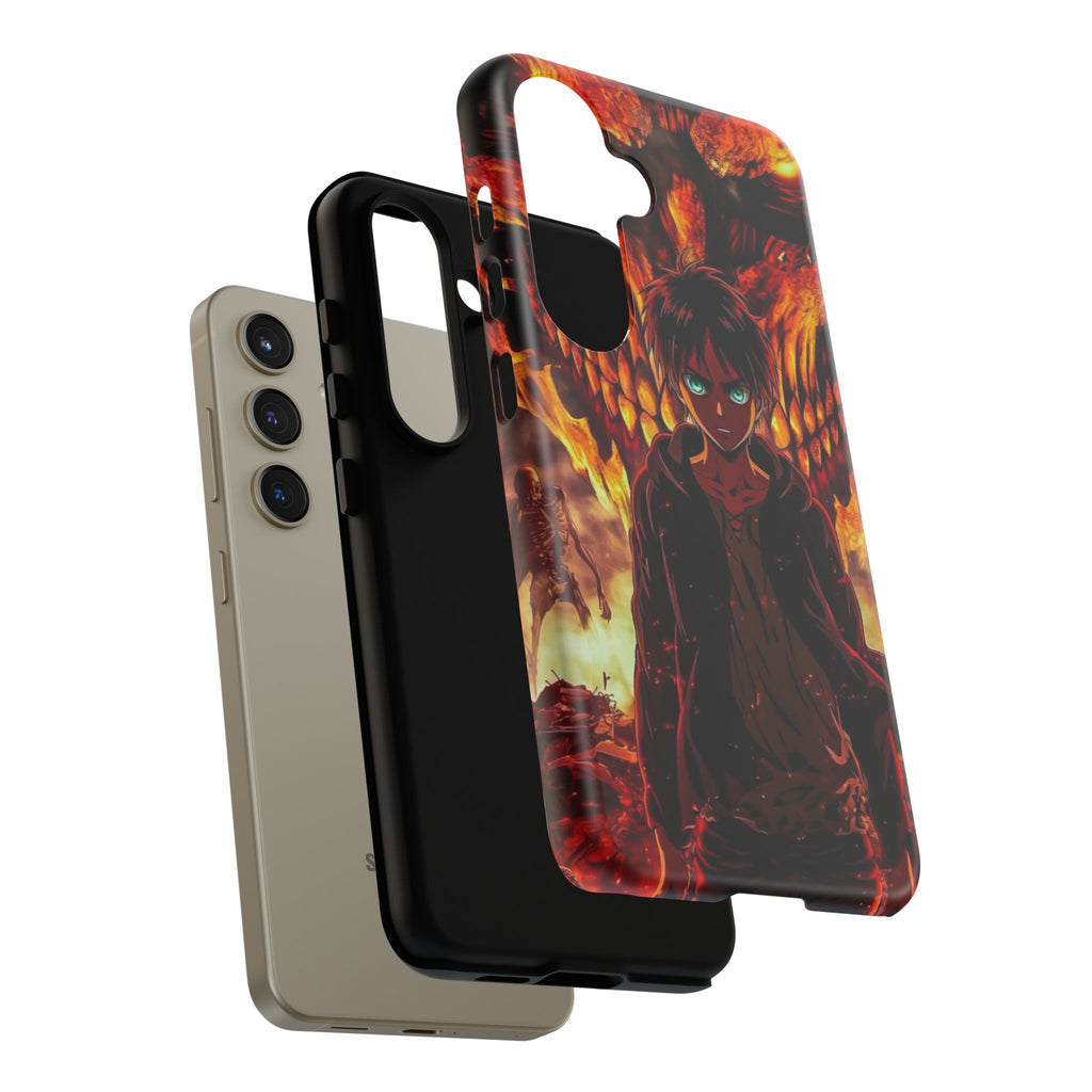 Eren Yeager Phone Case — Tough Cases Anime Protective Cover