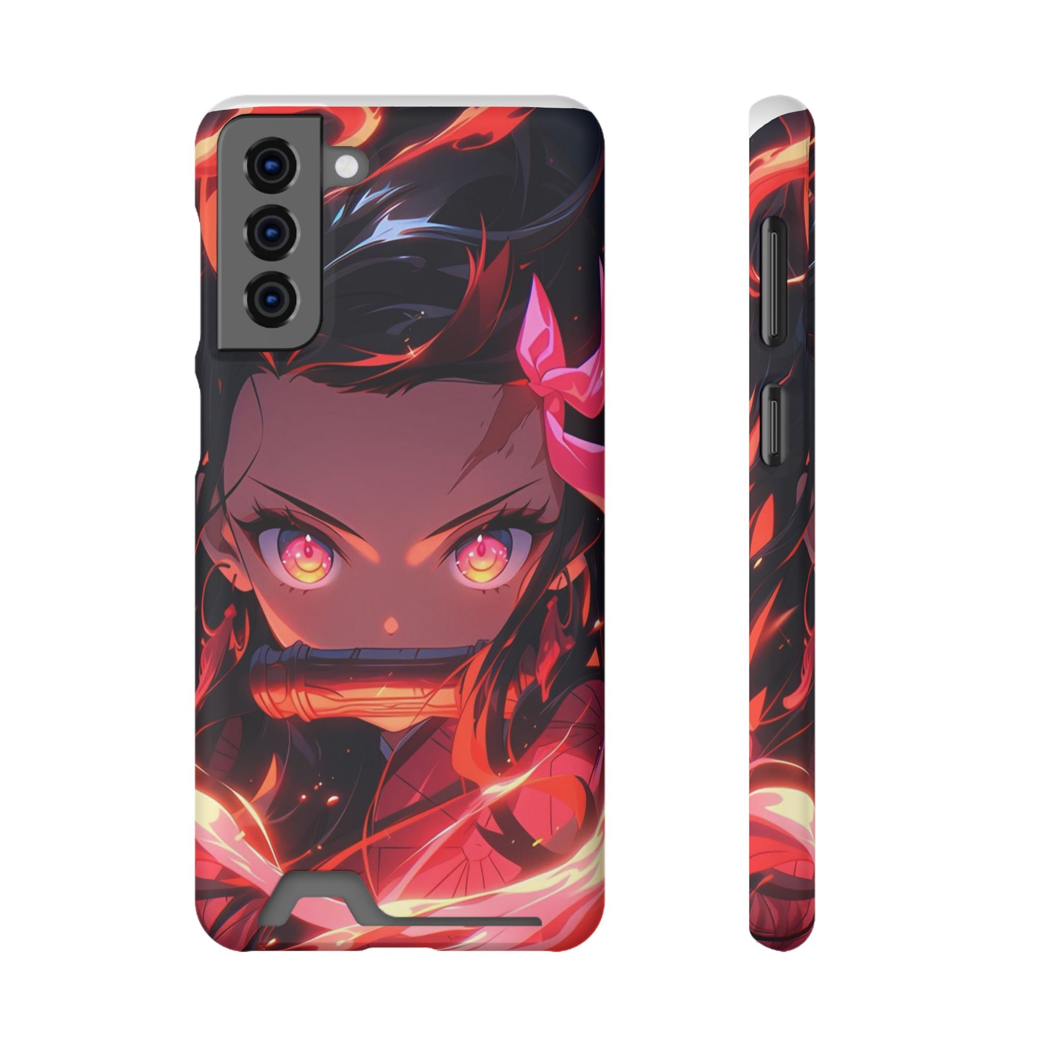 Anime Phone Case with Card Holder