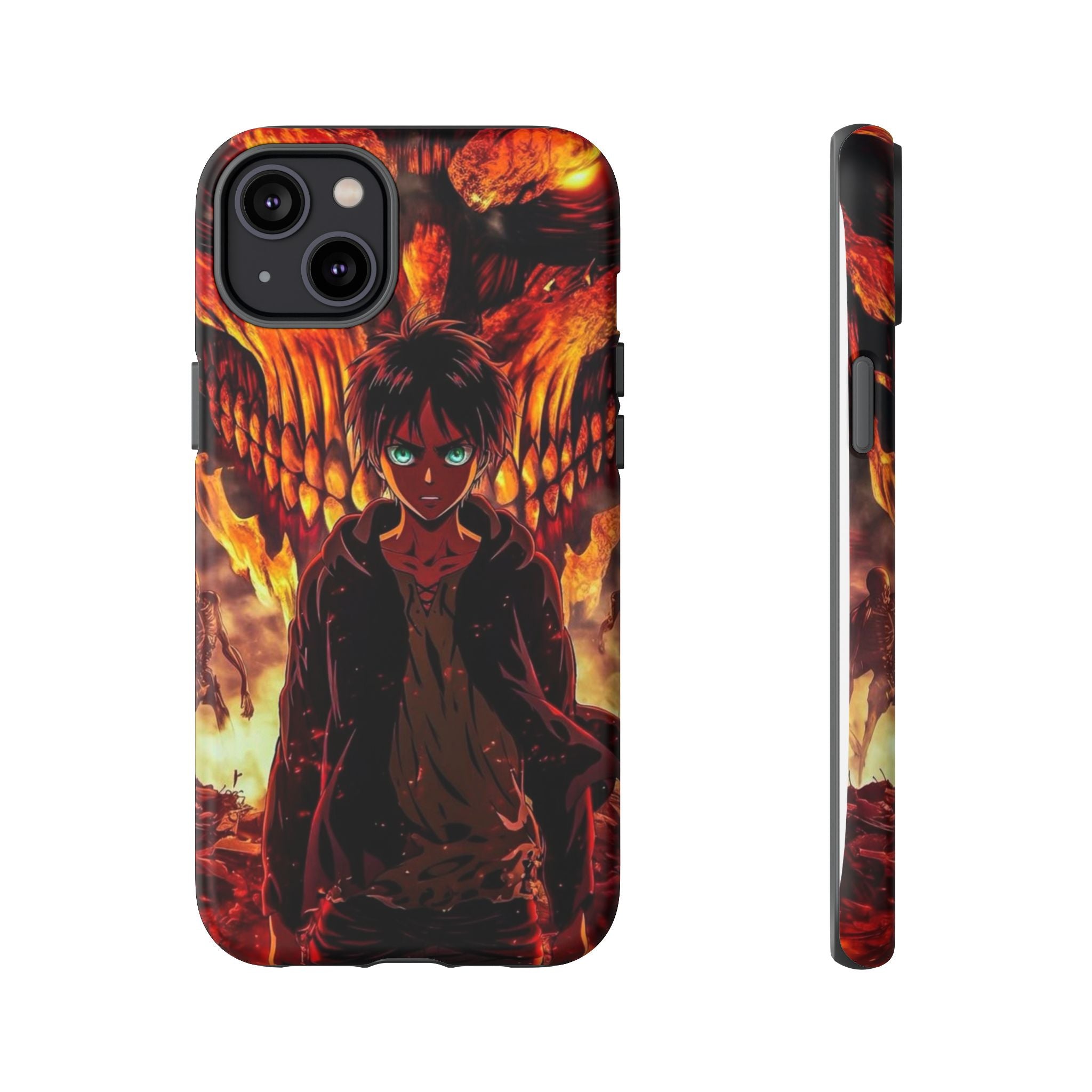 Eren Yeager Phone Case — Tough Cases Anime Protective Cover